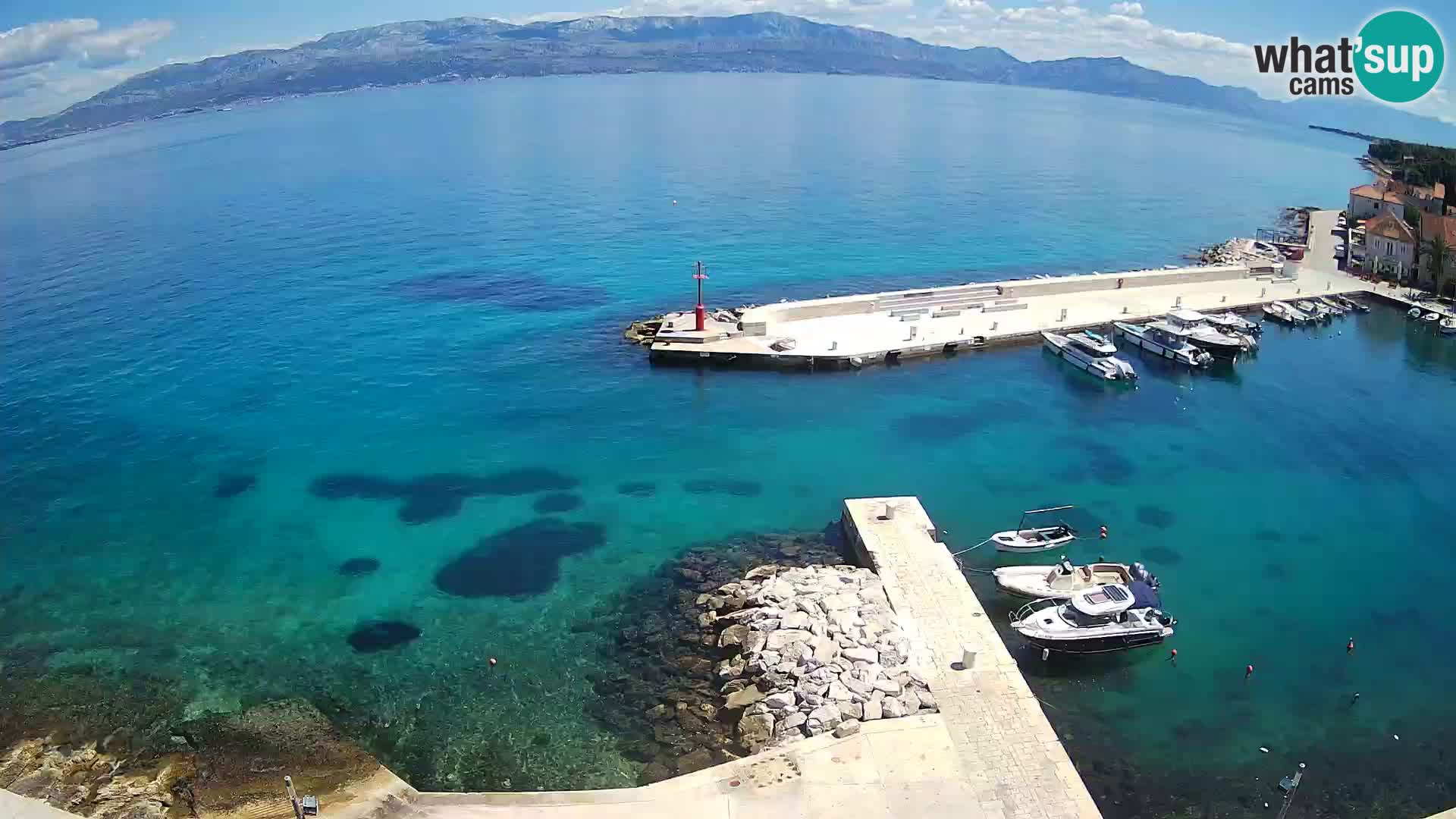 Webcam Sutivan Panorama – Liveblick von der Insel Brač