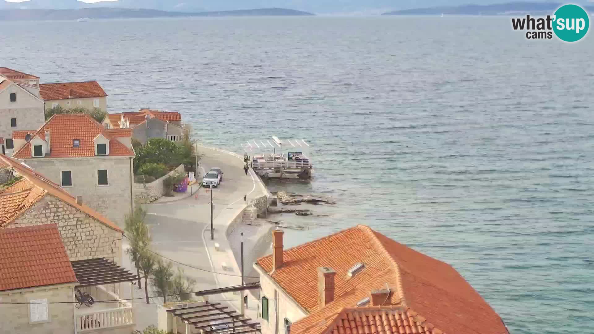 Webcam Sutivan panorama – Vista live dall’isola di Brač