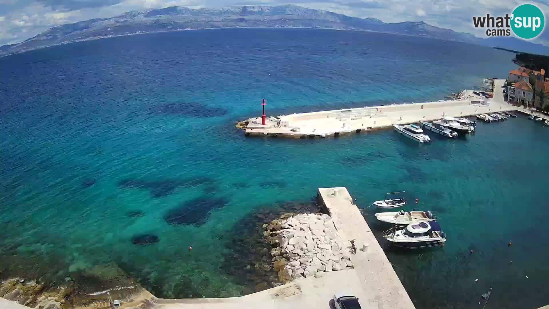Webcam Sutivan Panorama – Liveblick von der Insel Brač