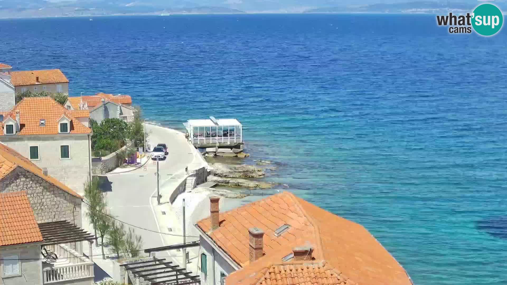 Webcam Sutivan Panorama – Vista en vivo desde la isla de Brač