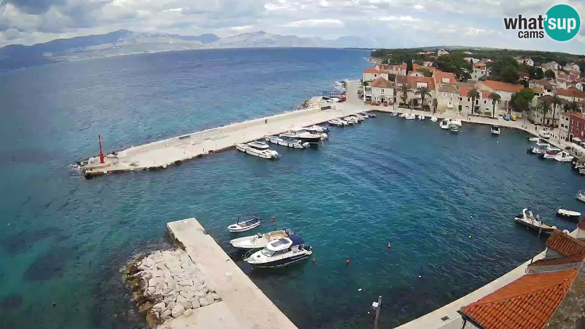 Webcam Sutivan Panorama – Live View from Brač Island
