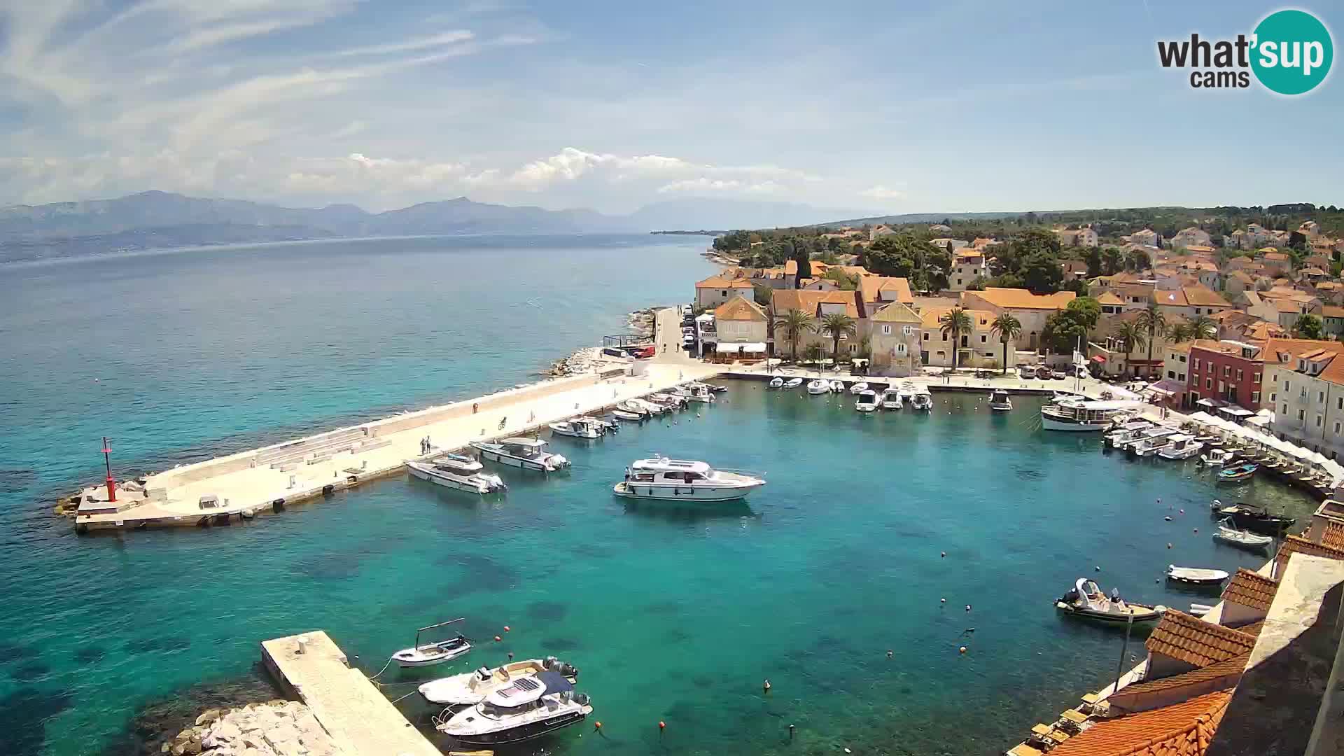 Webcam Sutivan Panorama – Live View from Brač Island