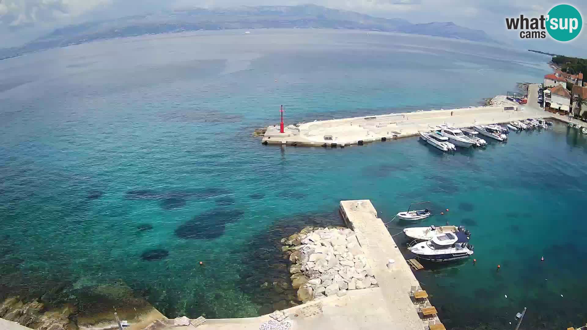 Webcam Sutivan Panorama – Live View from Brač Island
