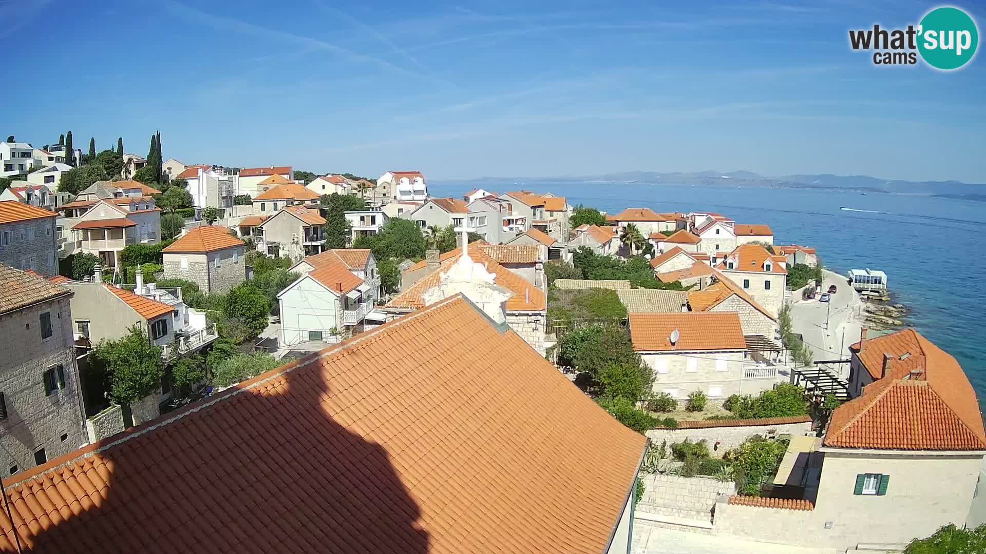 Webcam Sutivan panorama – Vista live dall’isola di Brač