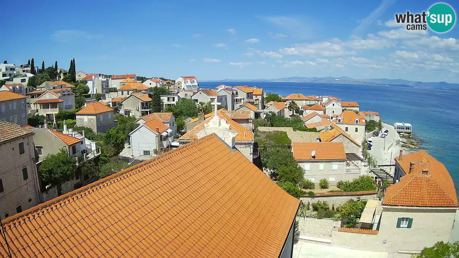 Webcam Sutivan Panorama – Vue en direct depuis l’île de Brač