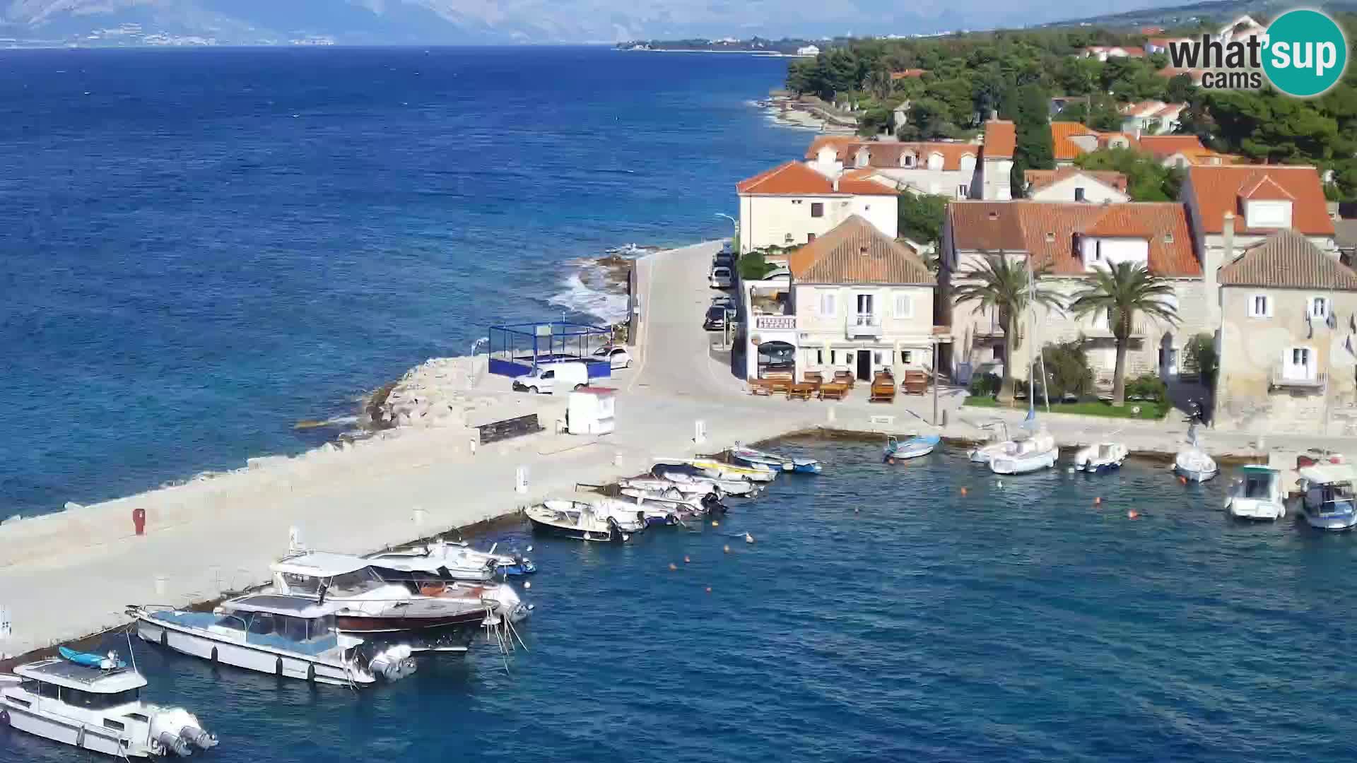 Webcam Sutivan Panorama – Vue en direct depuis l’île de Brač