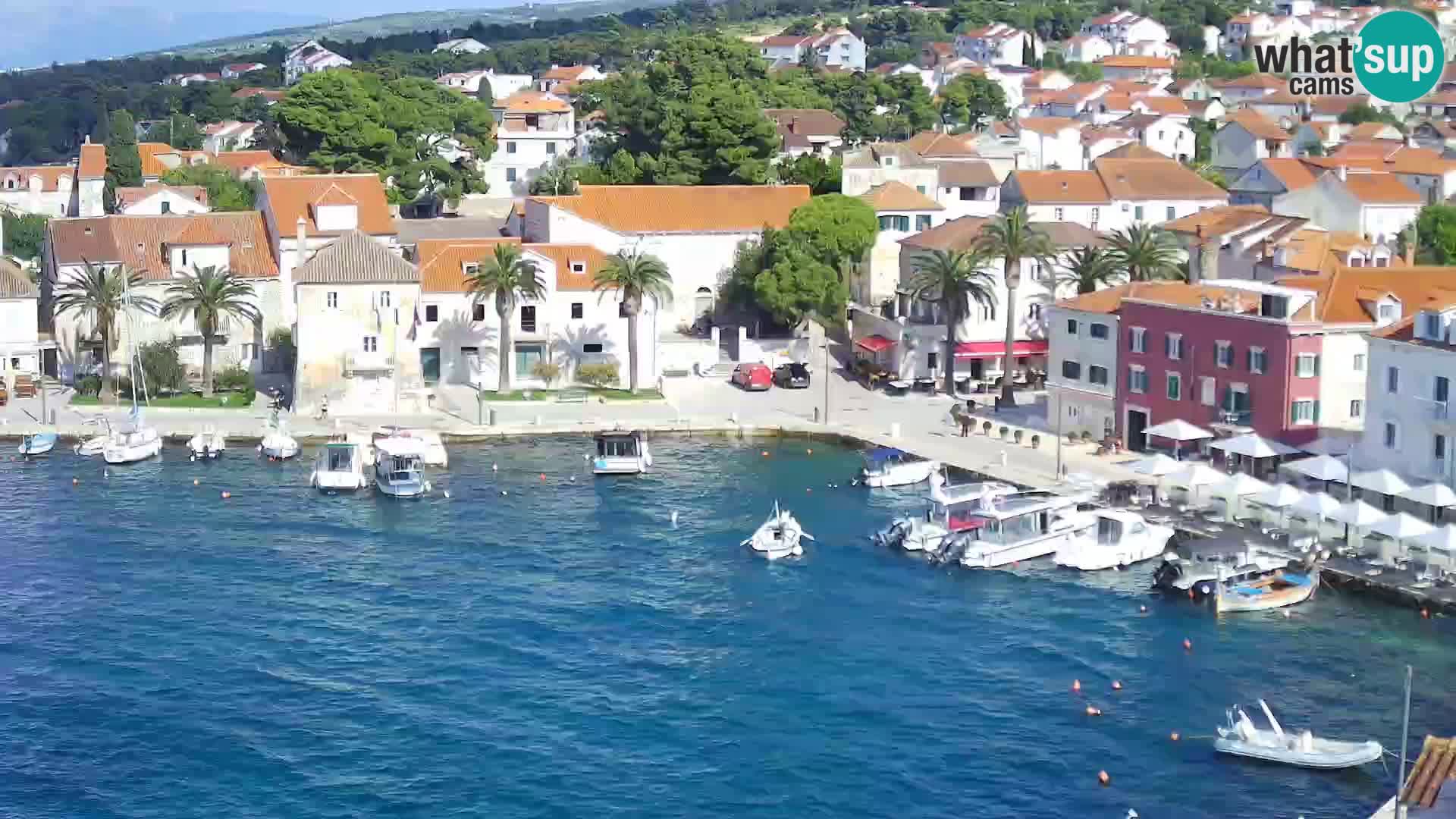 Webcam Sutivan Panorama – Vista en vivo desde la isla de Brač