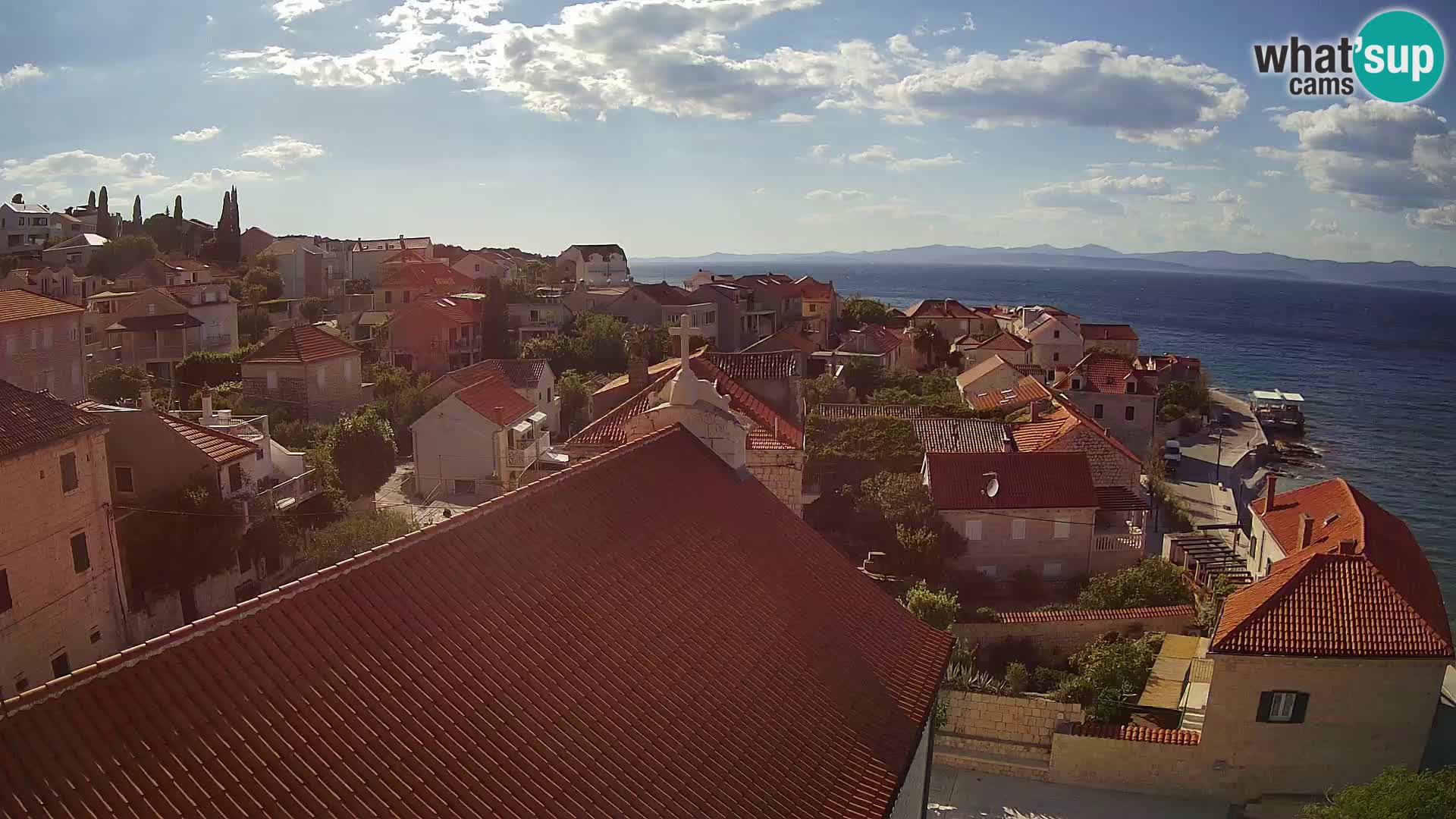 Webcam Sutivan Panorama – Vista en vivo desde la isla de Brač