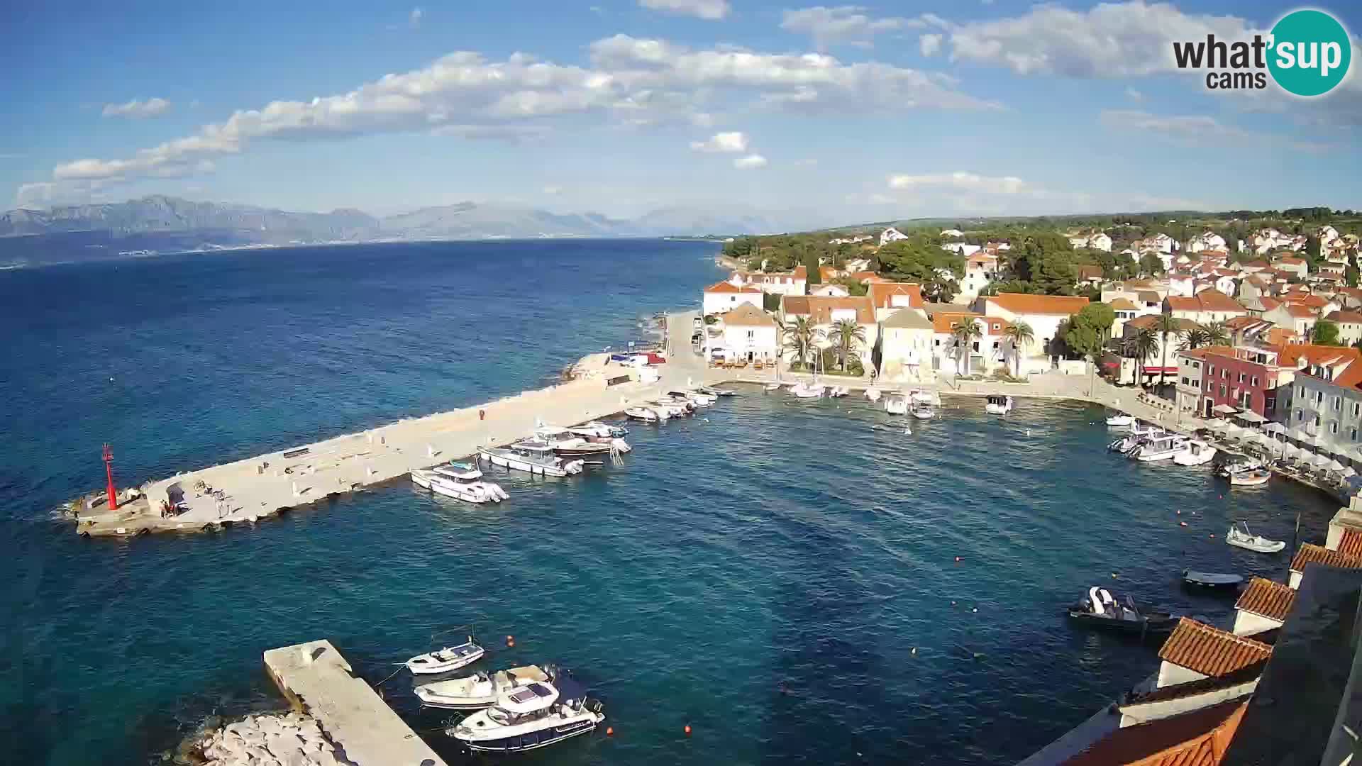 Webcam Sutivan Panorama – Live View from Brač Island