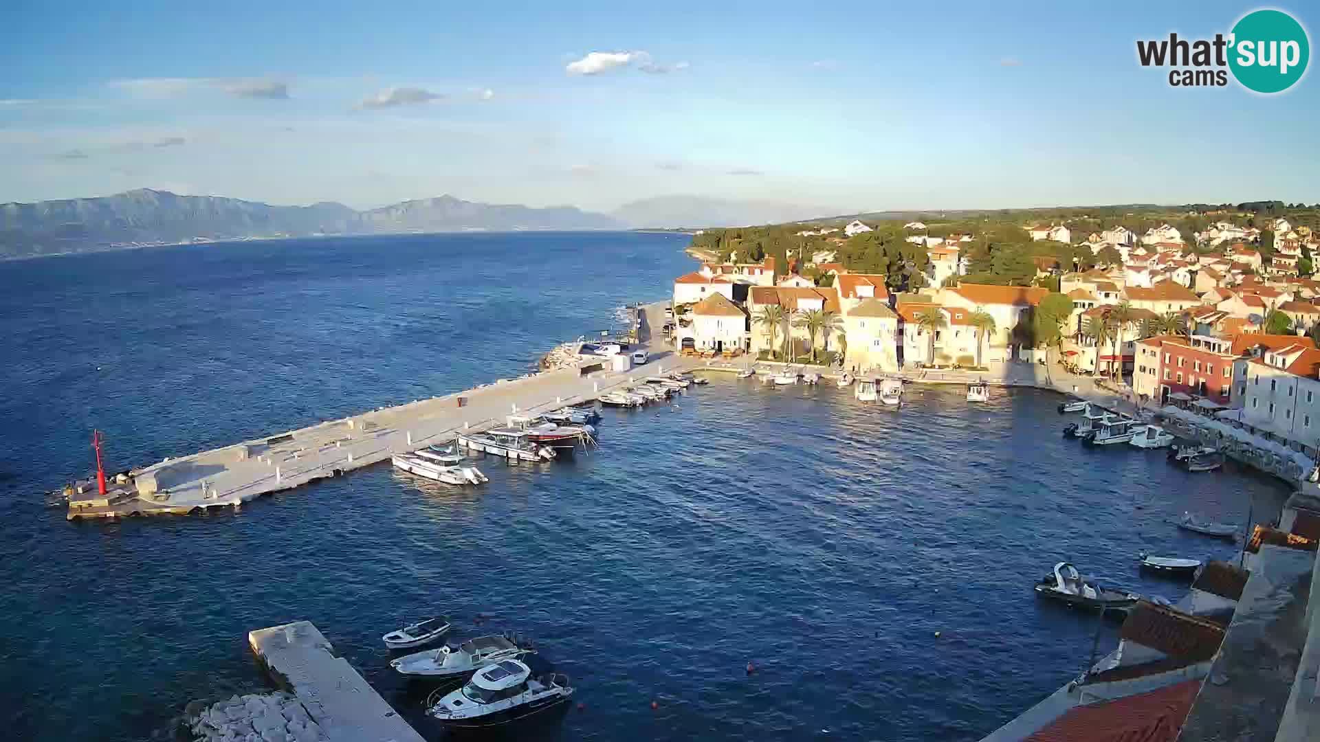 Webcam Sutivan Panorama – Liveblick von der Insel Brač