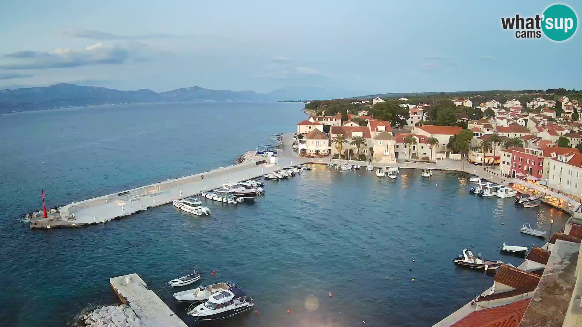 Webcam Sutivan Panorama – Vue en direct depuis l’île de Brač