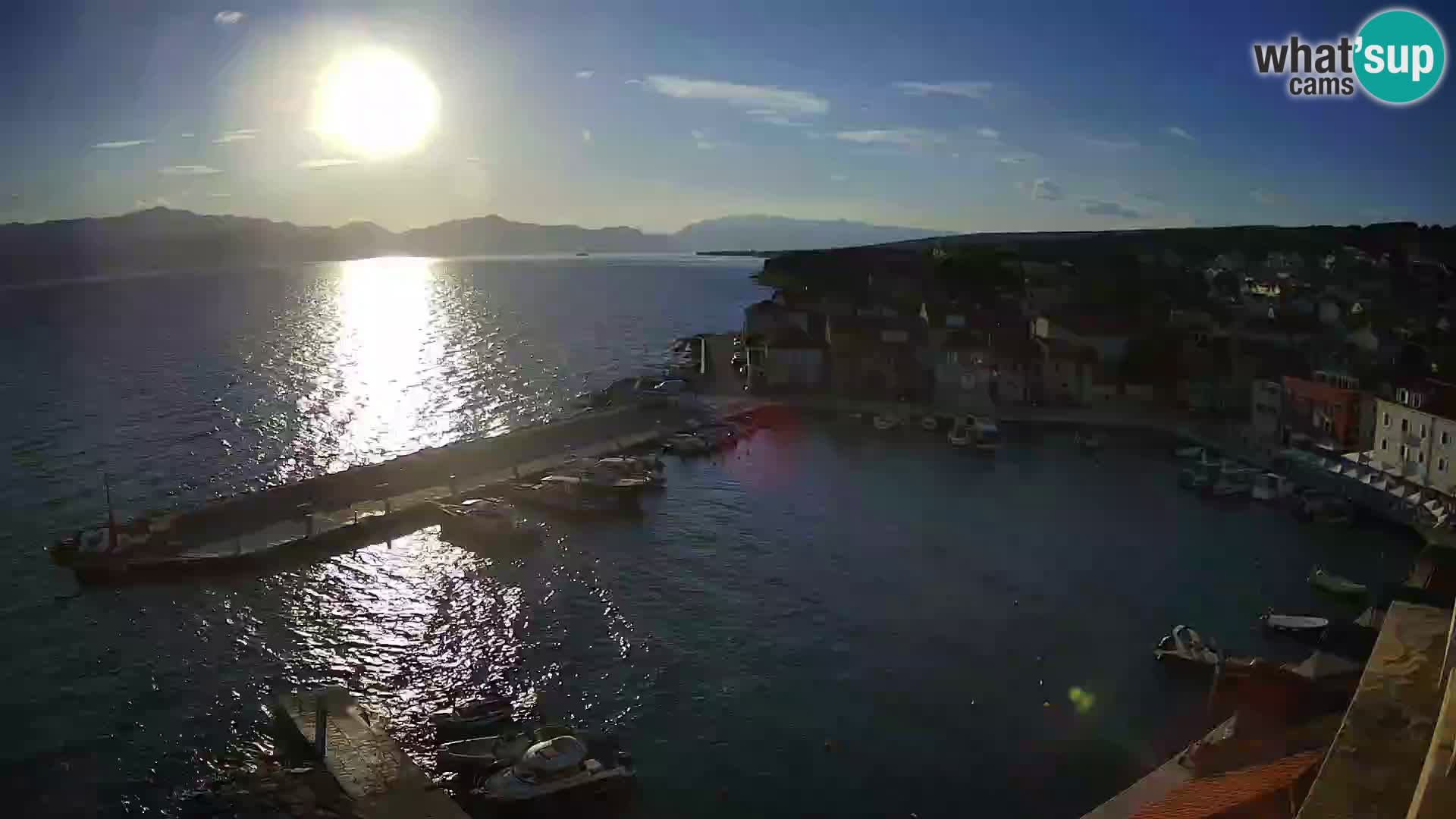 Webcam Sutivan panorama – Vista live dall’isola di Brač