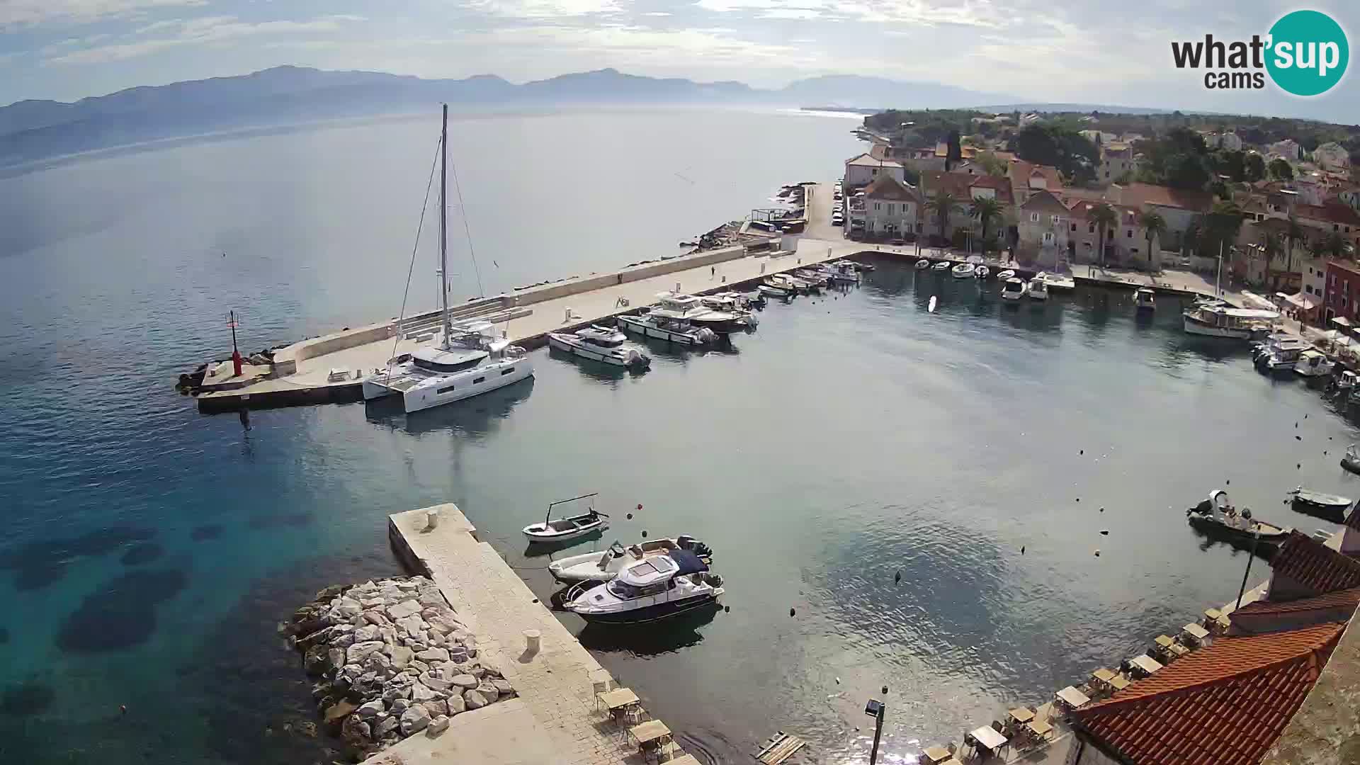 Webcam Sutivan Panorama – Vue en direct depuis l’île de Brač