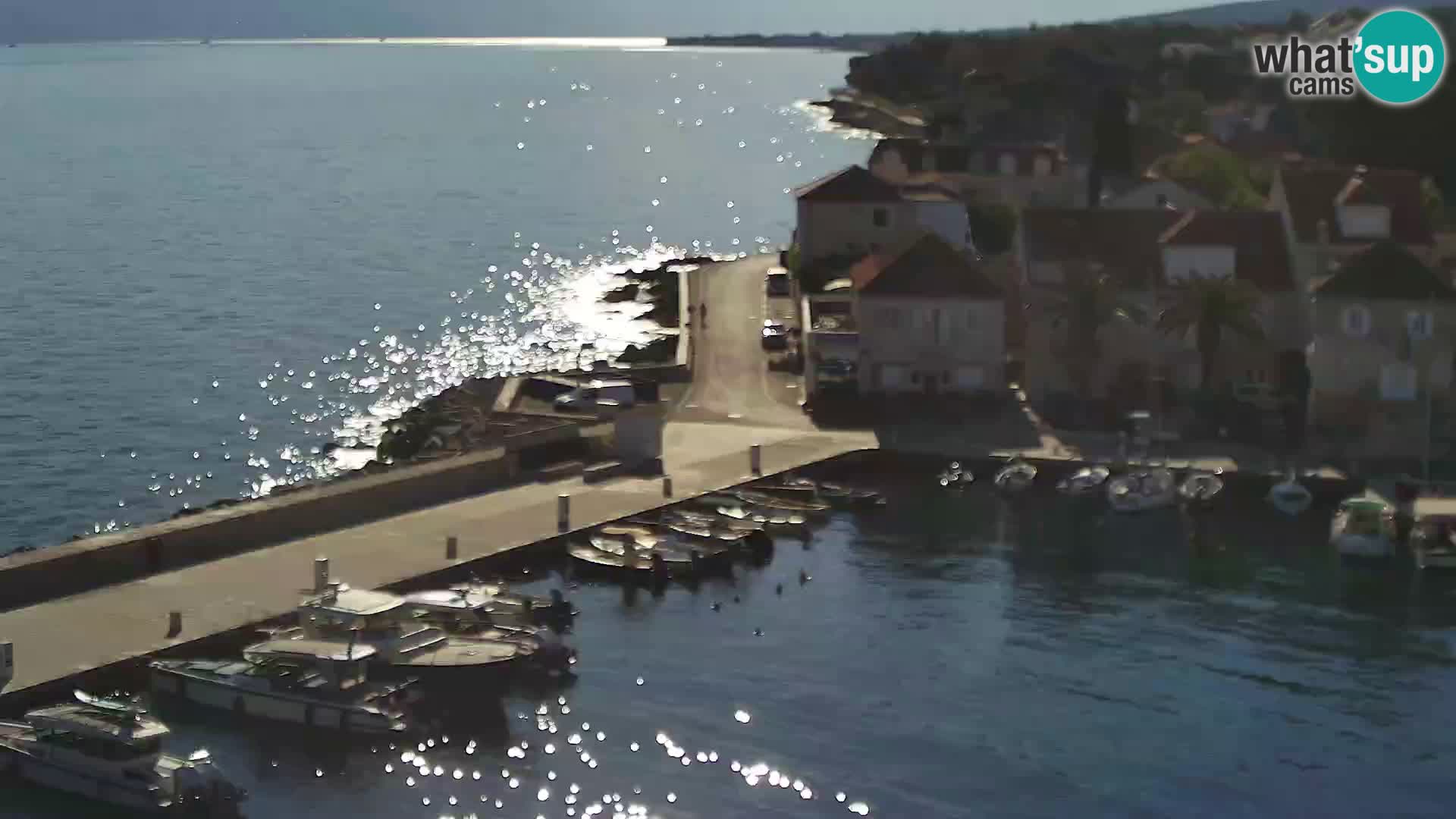 Webcam Sutivan Panorama – Vue en direct depuis l’île de Brač