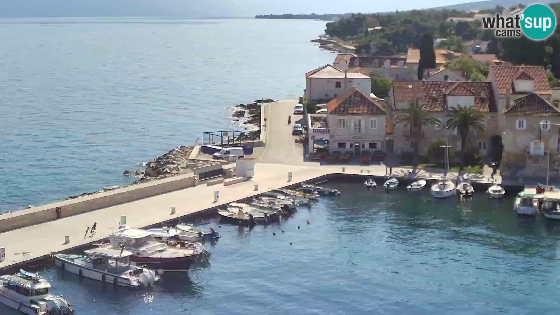 Webcam Sutivan panorama – Vista live dall’isola di Brač