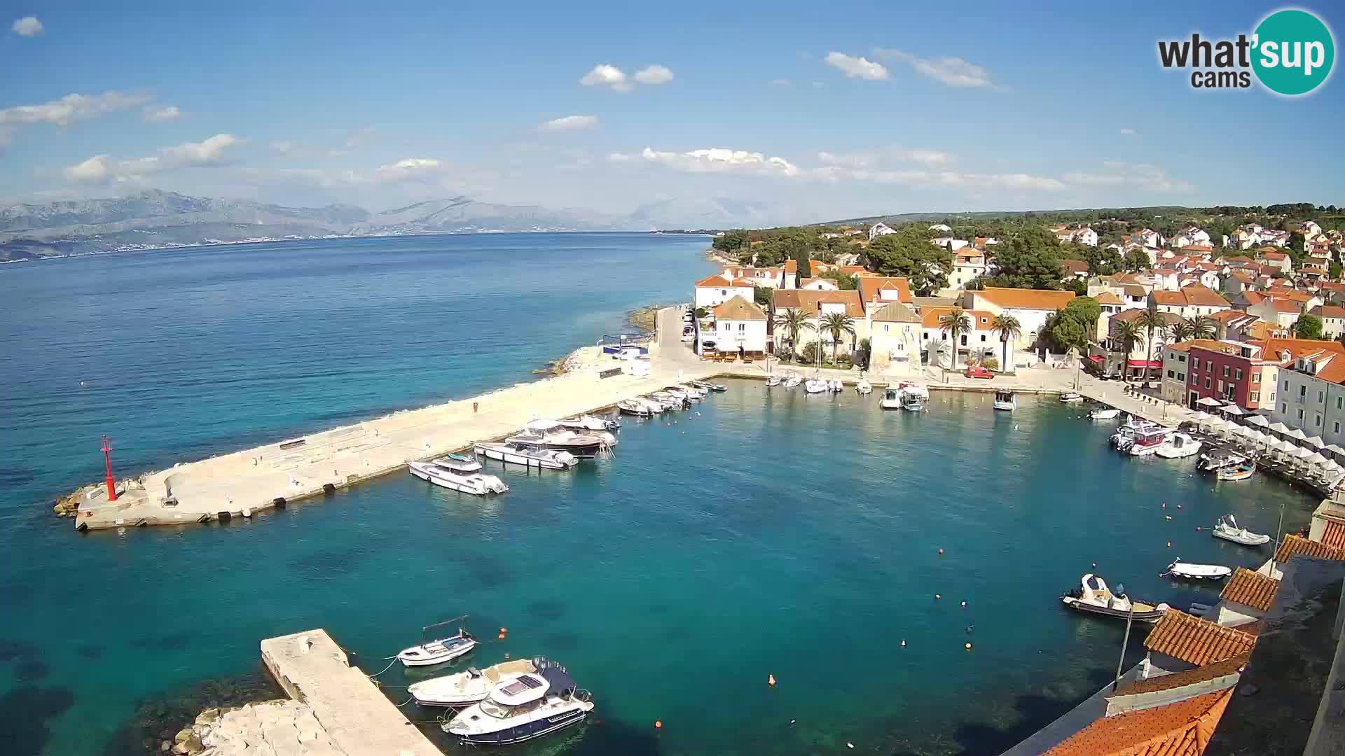 Webcam Sutivan Panorama – Live View from Brač Island
