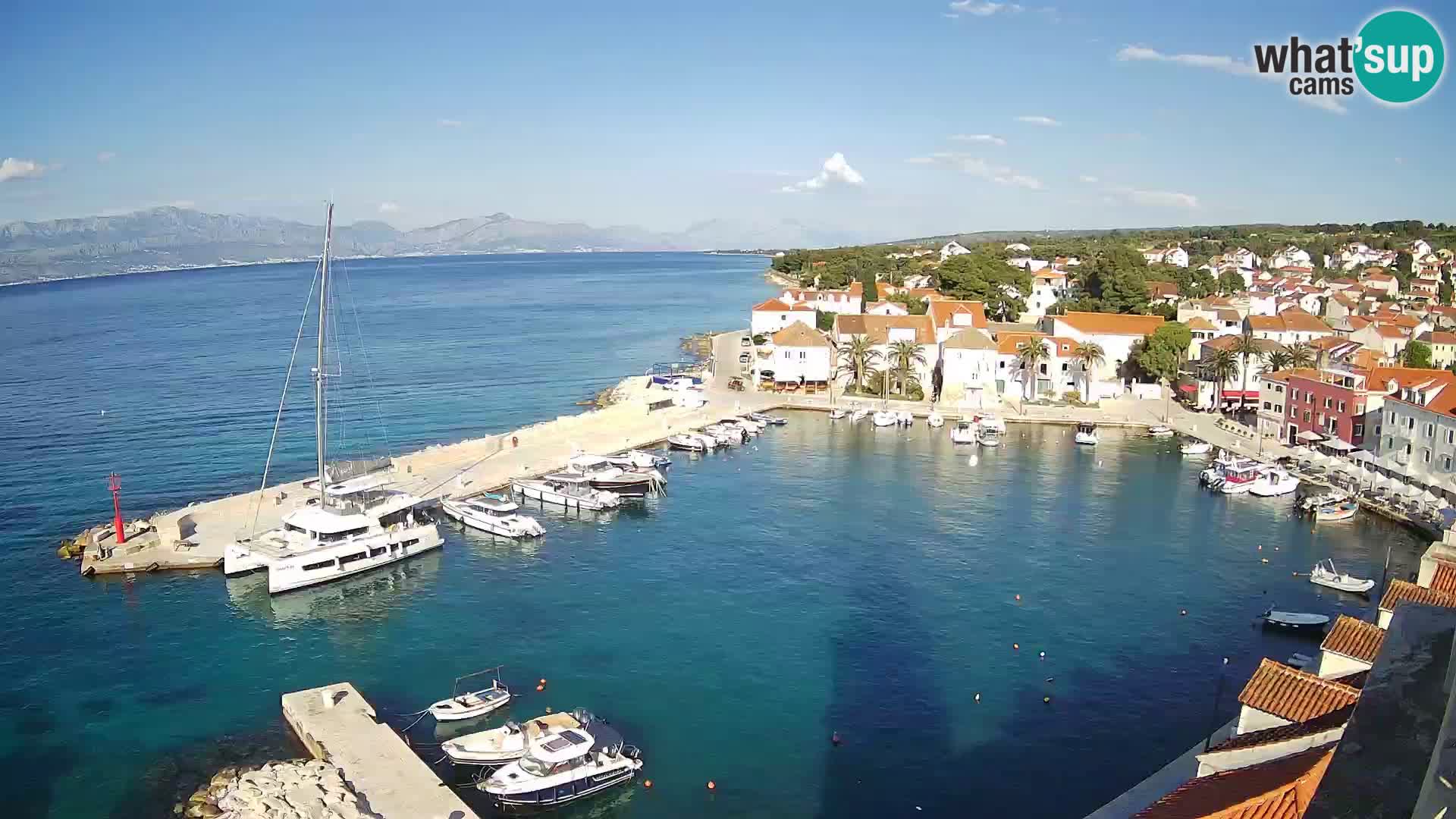 Webcam Sutivan Panorama – Live View from Brač Island