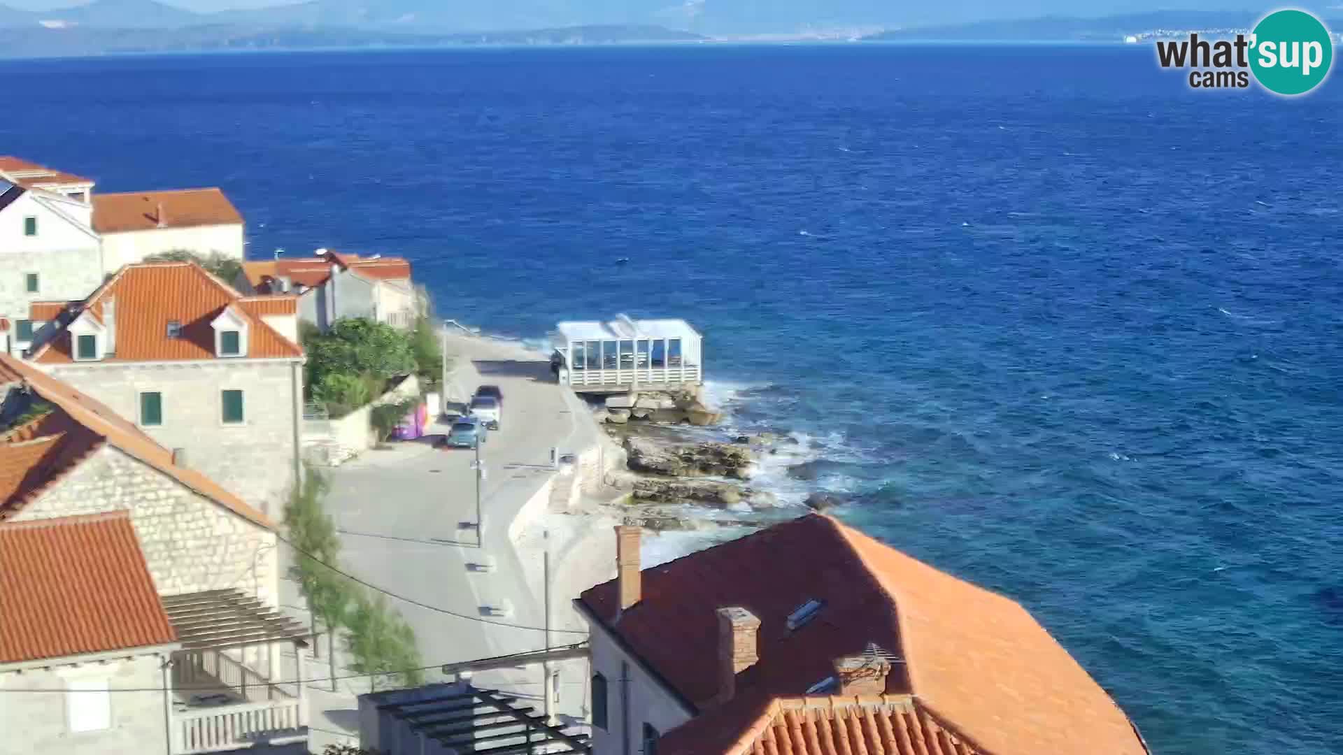 Web kamera Sutivan panorama – Pogled uživo s otoka Brača