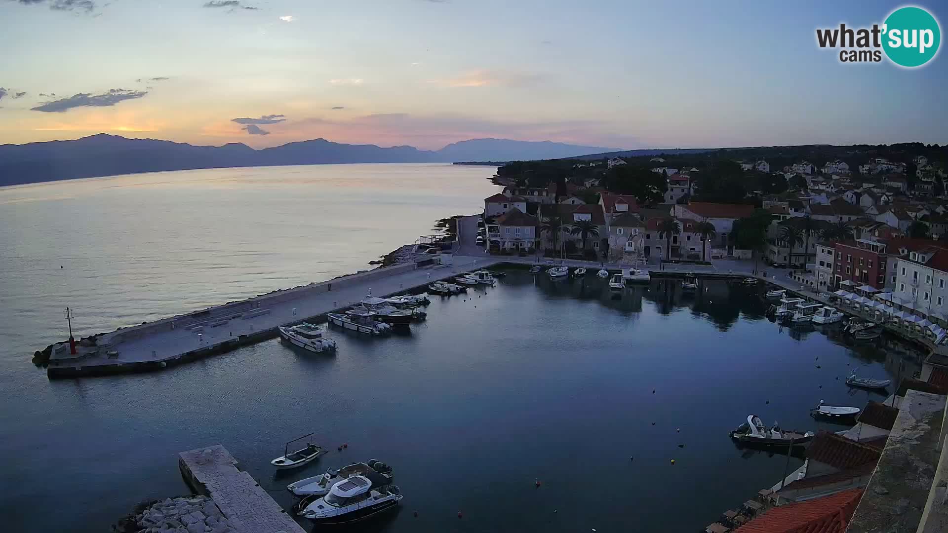 Webcam Sutivan Panorama – Vue en direct depuis l’île de Brač