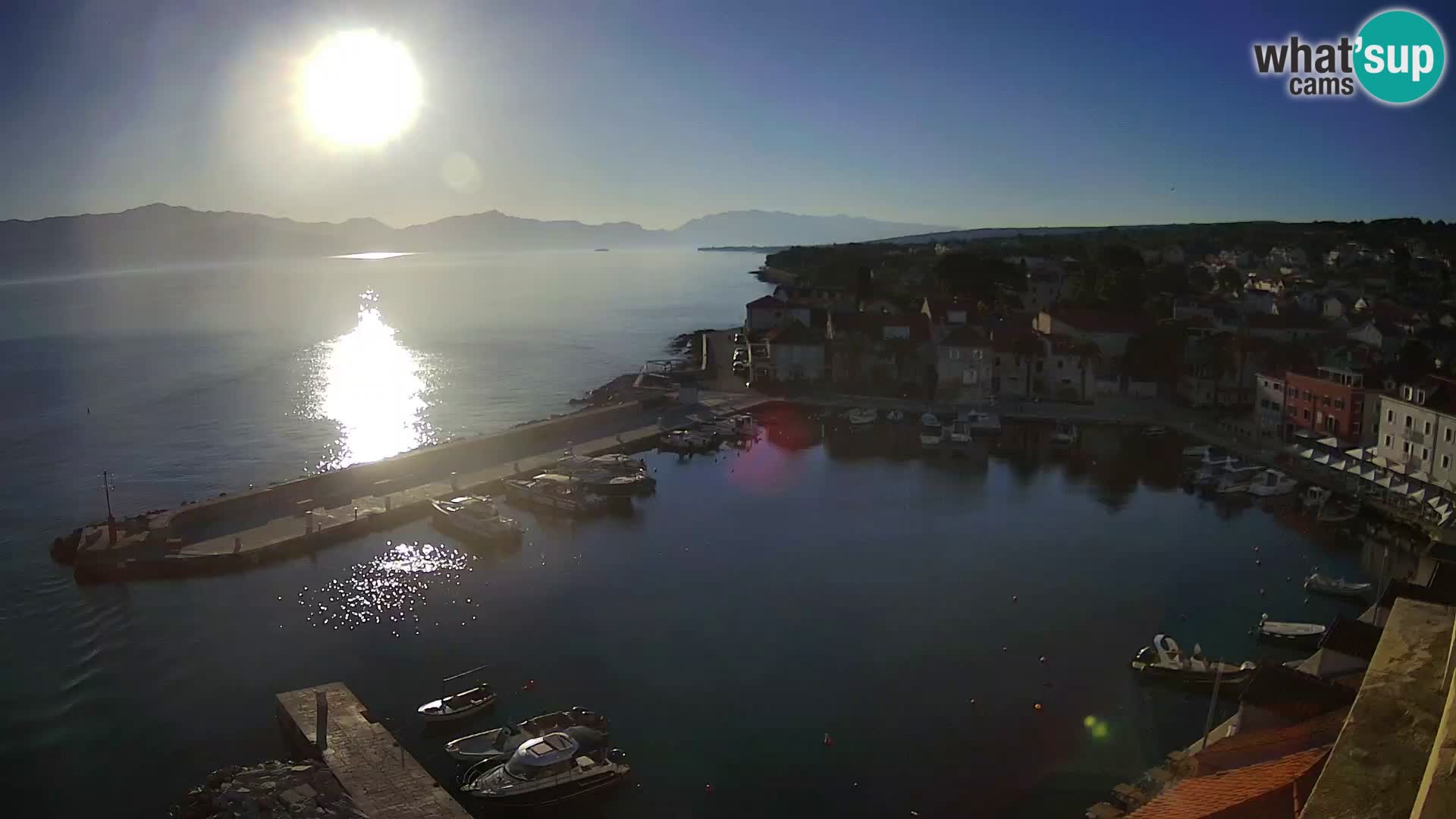 Webcam Sutivan panorama – Vista live dall’isola di Brač