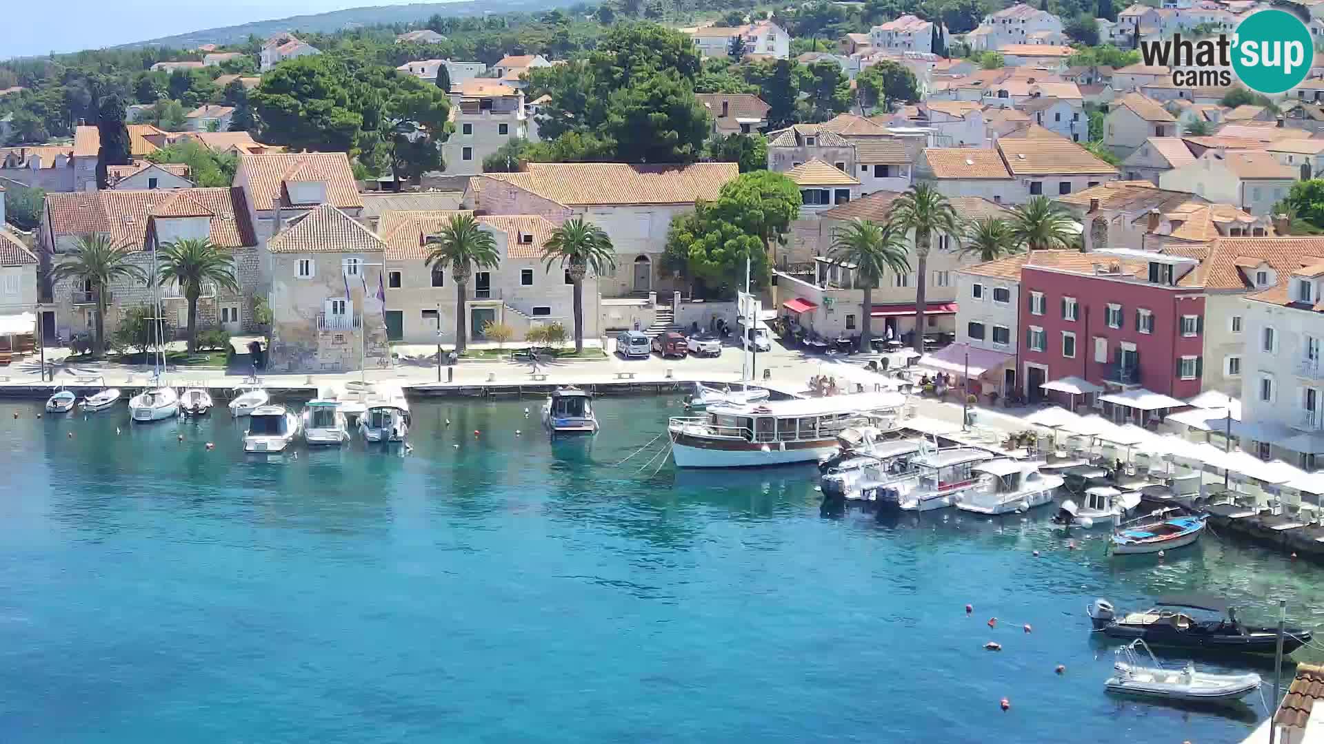 Webcam Sutivan panorama – Vista live dall’isola di Brač