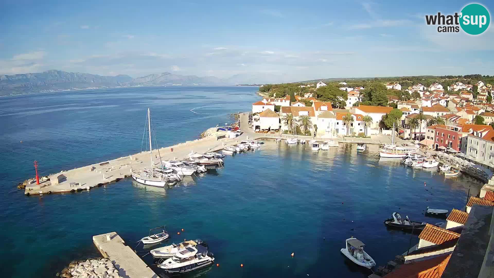 Webcam Sutivan Panorama – Liveblick von der Insel Brač