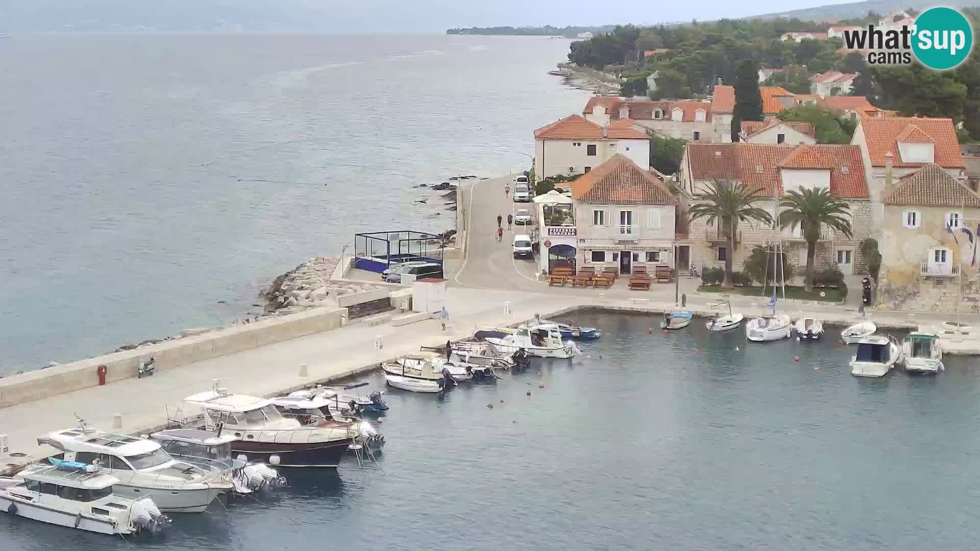 Webcam Sutivan panorama – Vista live dall’isola di Brač