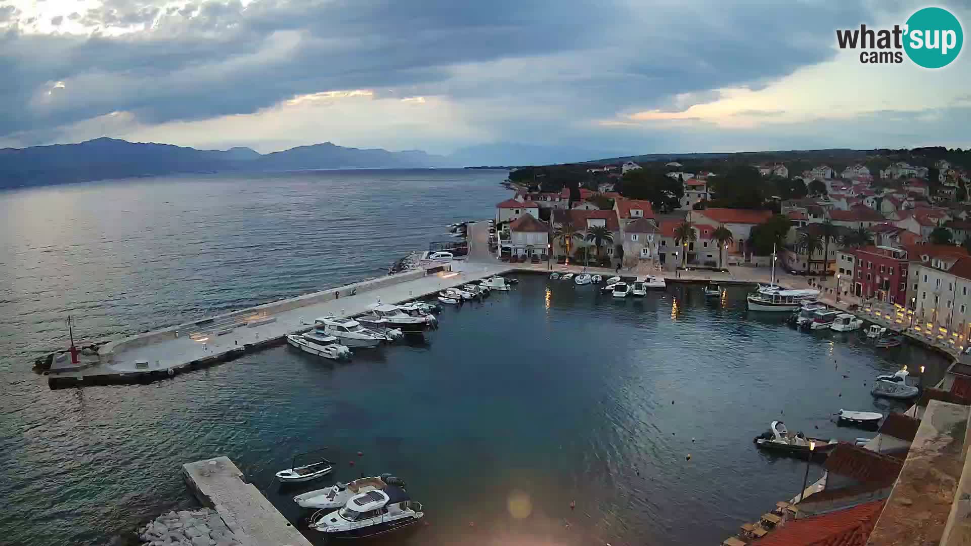Webcam Sutivan Panorama – Vue en direct depuis l’île de Brač