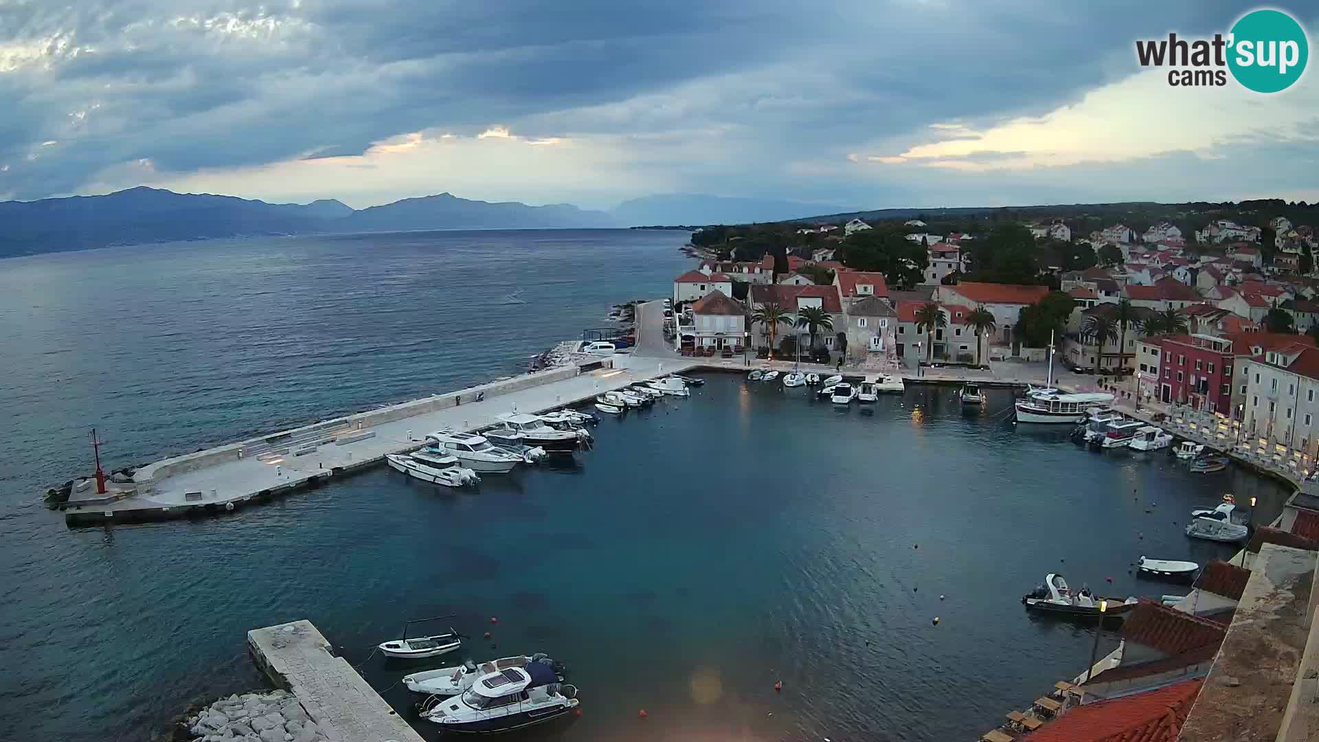 Webcam Sutivan Panorama – Liveblick von der Insel Brač
