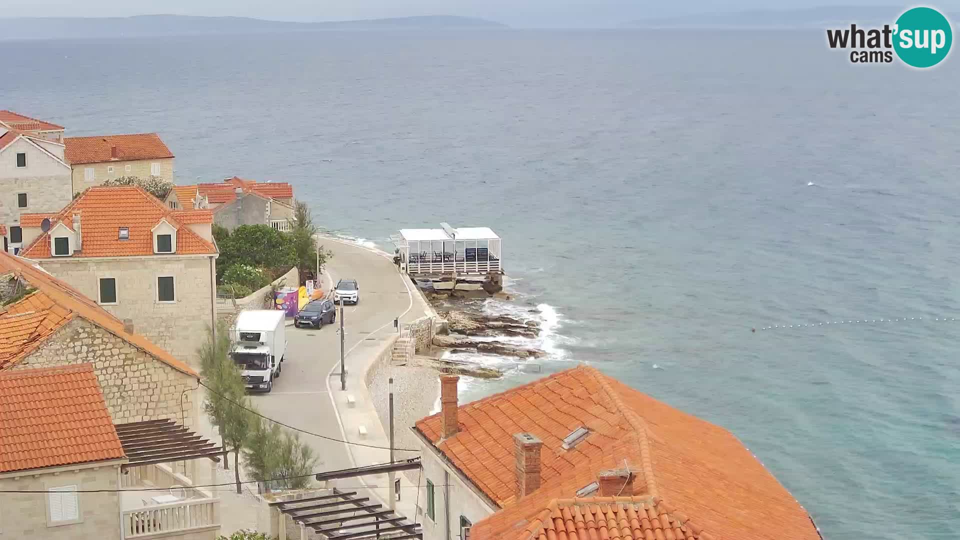 Webcam Sutivan Panorama – Vista en vivo desde la isla de Brač