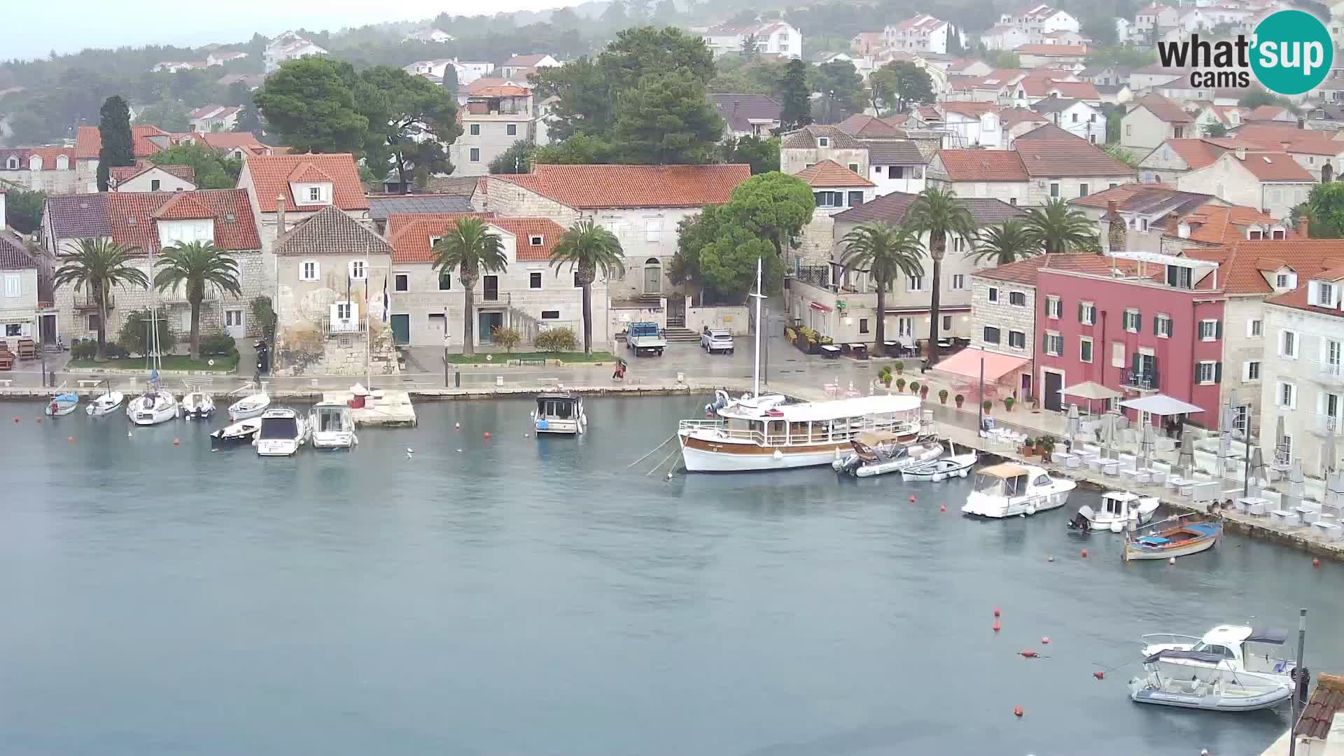 Webcam Sutivan Panorama – Vista en vivo desde la isla de Brač
