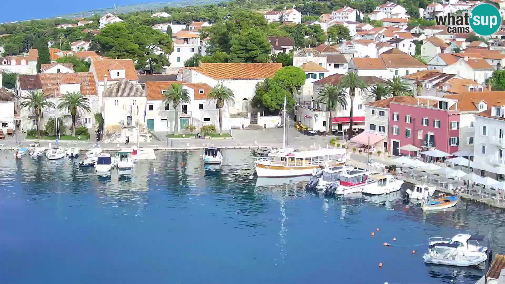 Webcam Sutivan panorama – Vista live dall’isola di Brač
