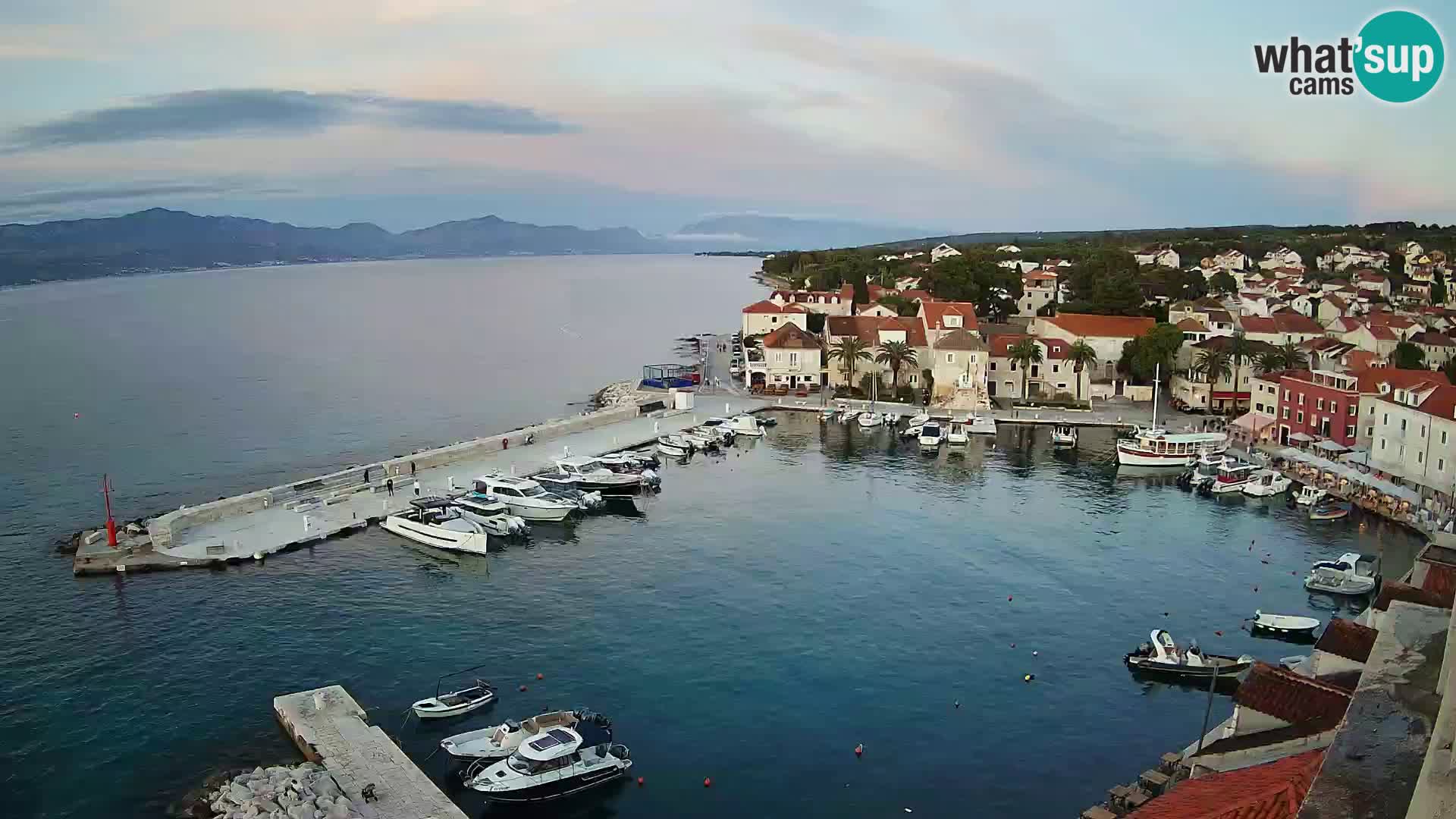 Webcam Sutivan Panorama – Vue en direct depuis l’île de Brač