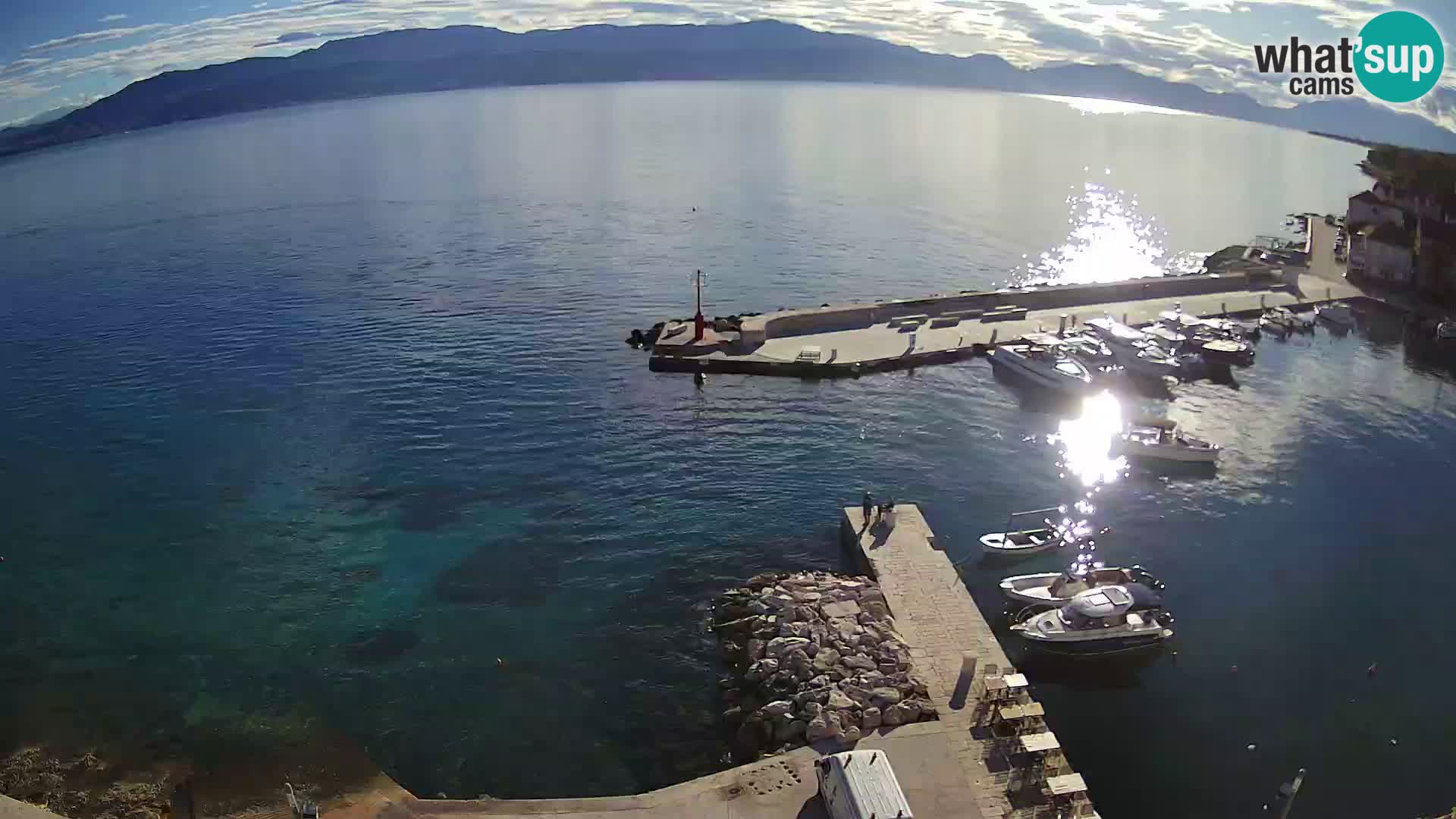 Webcam Sutivan Panorama – Liveblick von der Insel Brač