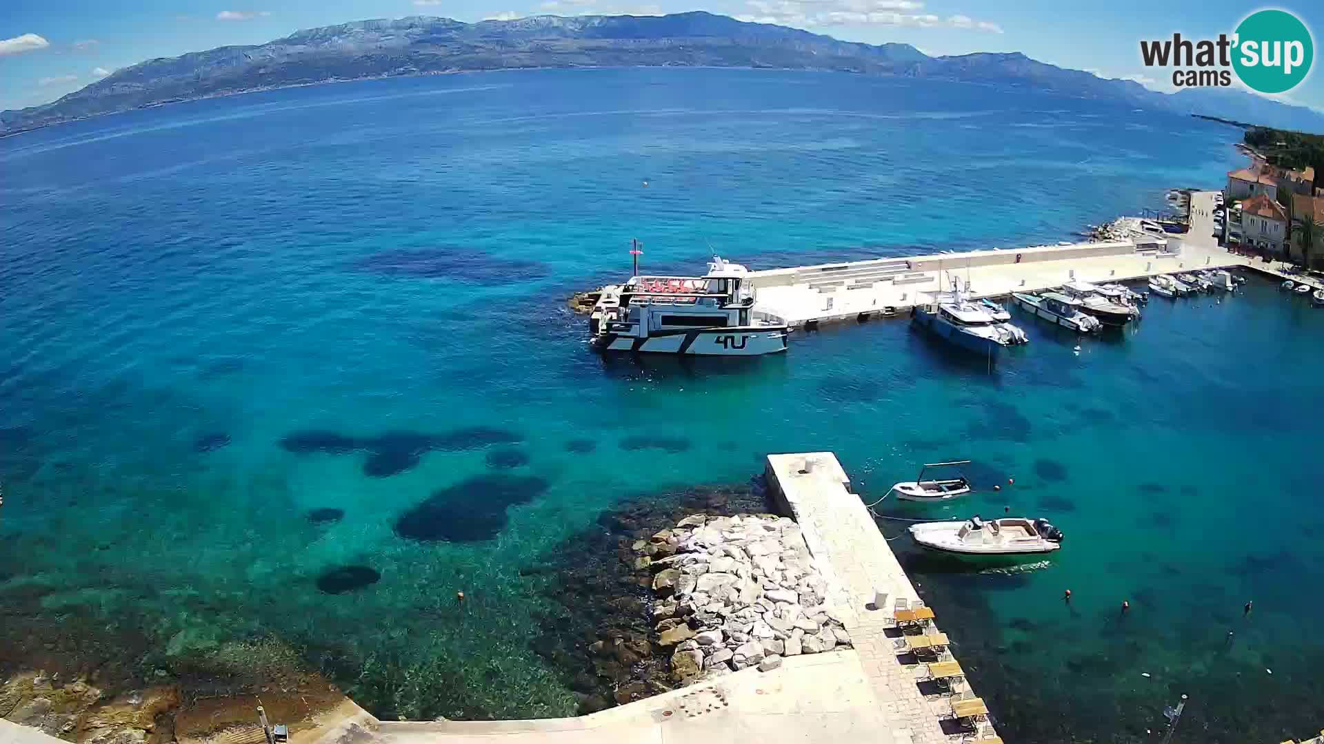 Webcam Sutivan Panorama – Live View from Brač Island
