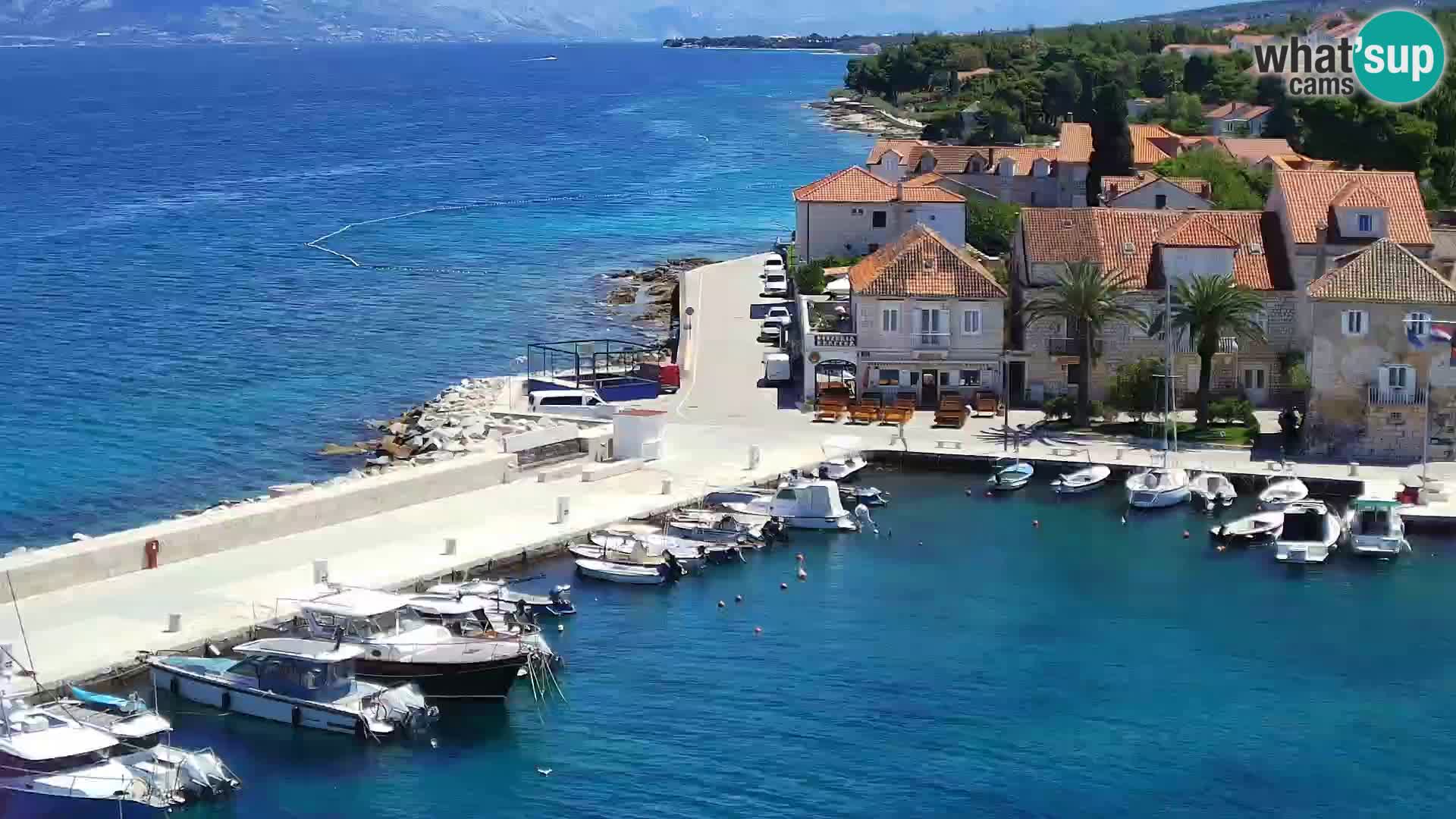 Webcam Sutivan Panorama – Liveblick von der Insel Brač