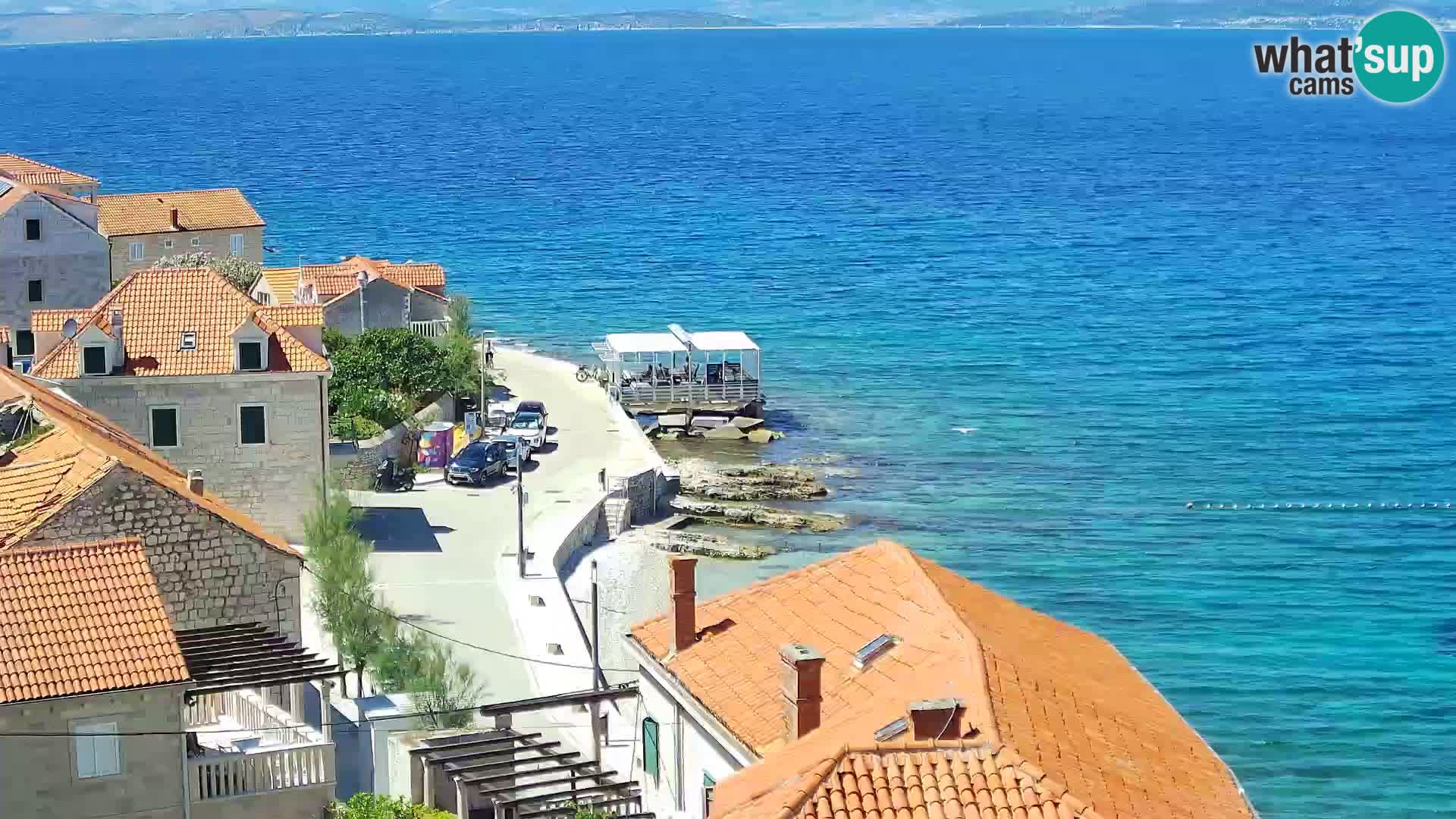 Web kamera Sutivan panorama – Pogled uživo s otoka Brača
