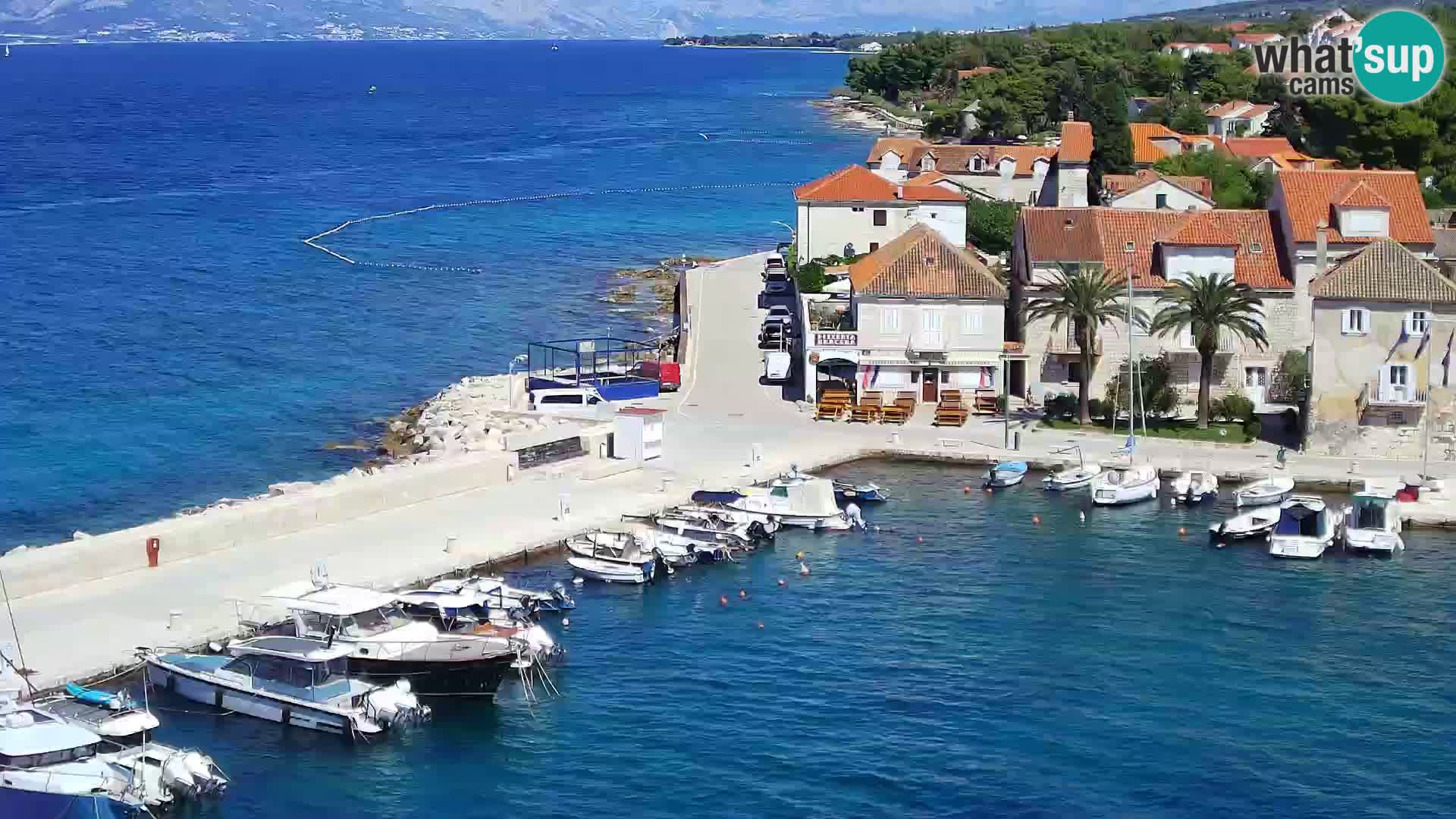 Webcam Sutivan Panorama – Liveblick von der Insel Brač