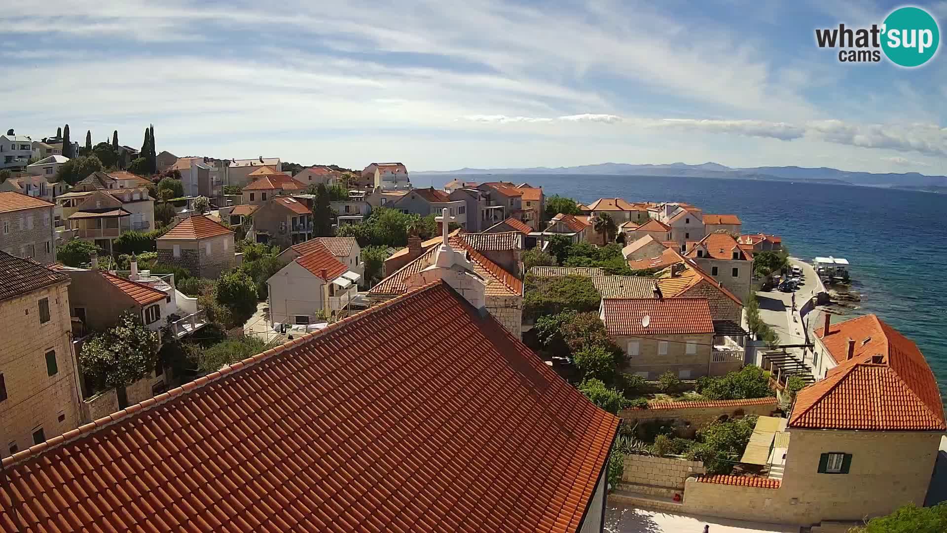Webcam Sutivan Panorama – Liveblick von der Insel Brač