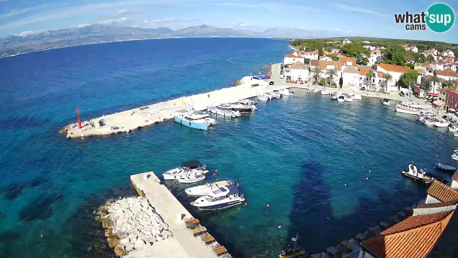 Webcam Sutivan Panorama – Liveblick von der Insel Brač