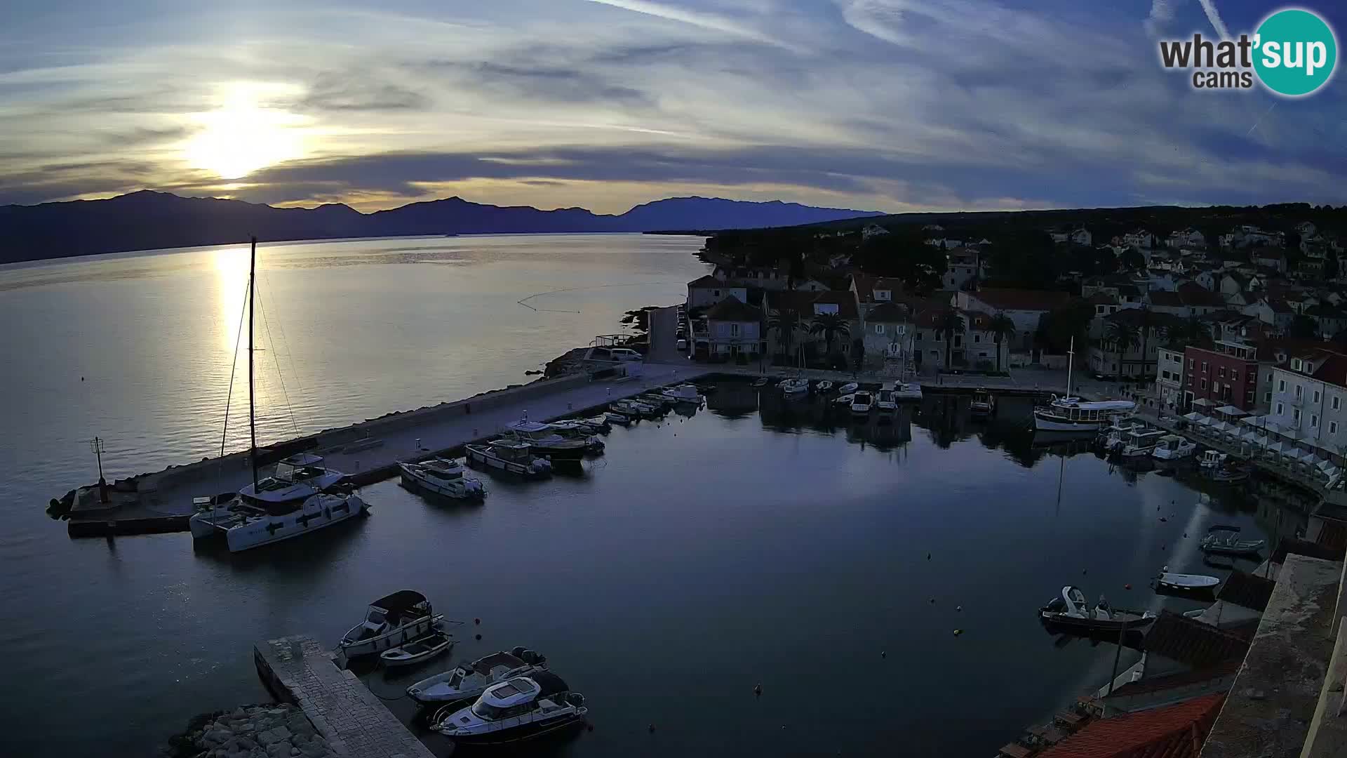 Webcam Sutivan Panorama – Vue en direct depuis l’île de Brač
