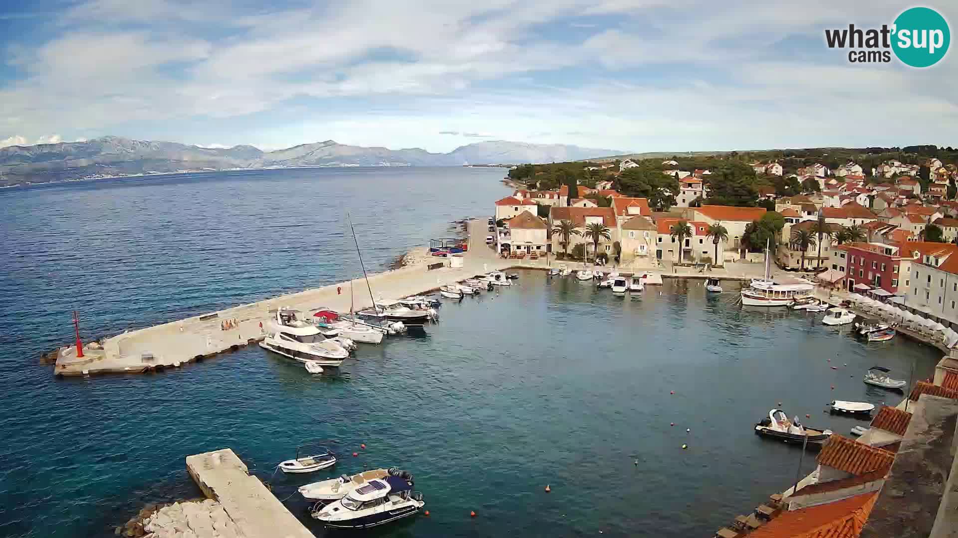 Webcam Sutivan Panorama – Live View from Brač Island