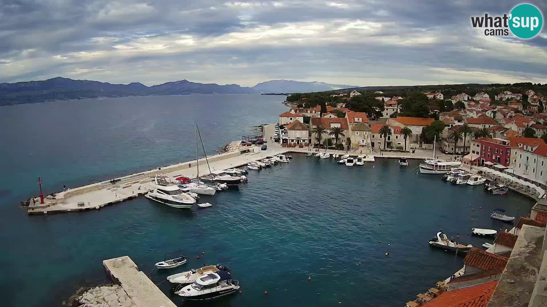 Webcam Sutivan Panorama – Liveblick von der Insel Brač