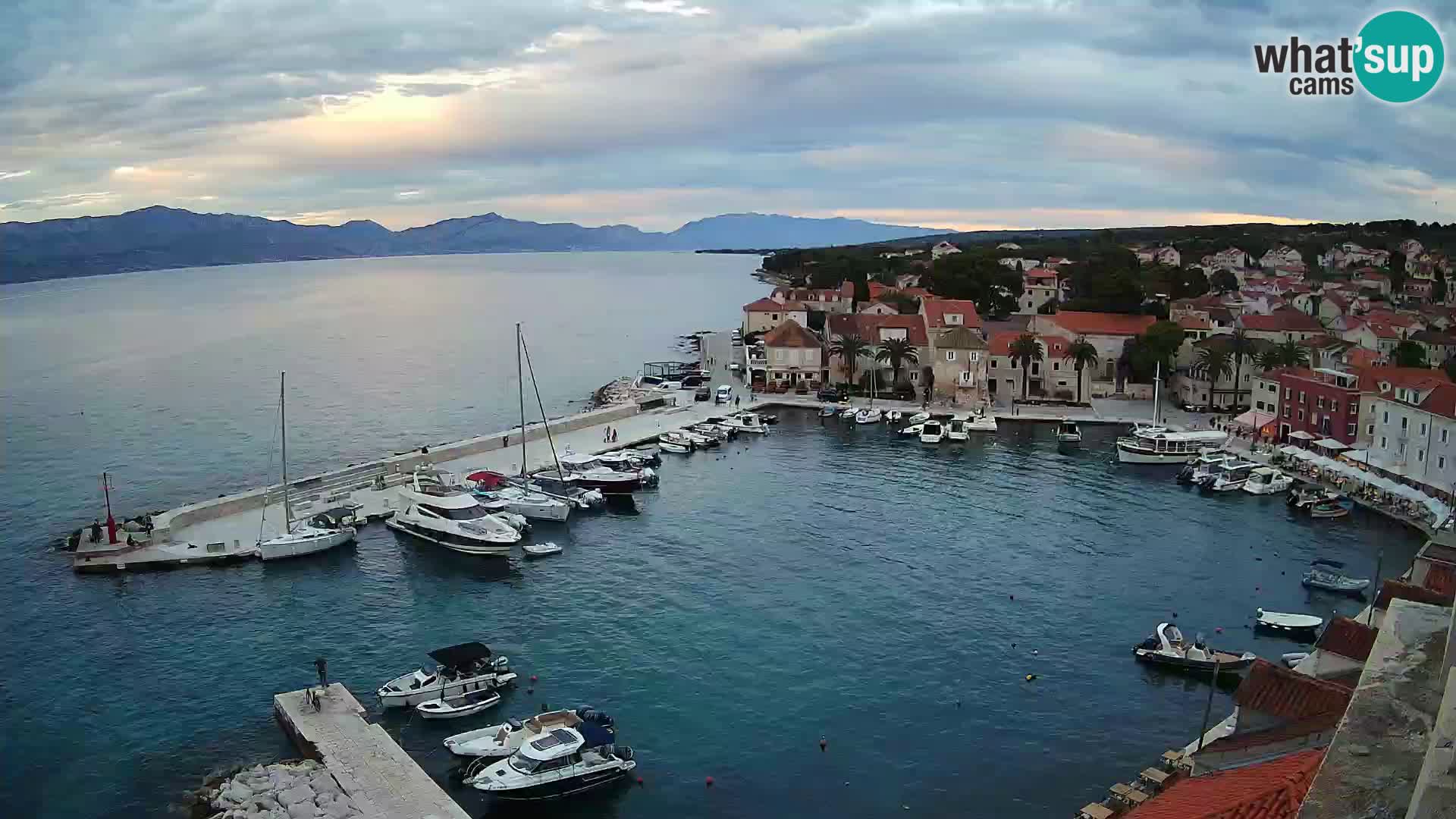 Webcam Sutivan Panorama – Liveblick von der Insel Brač
