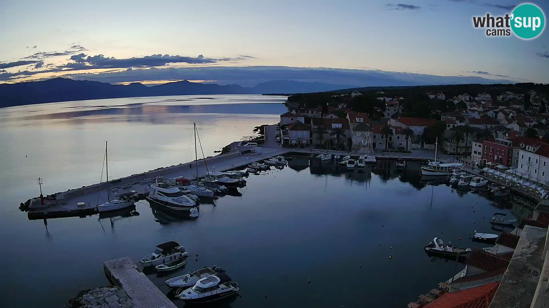 Webcam Sutivan Panorama – Vista en vivo desde la isla de Brač