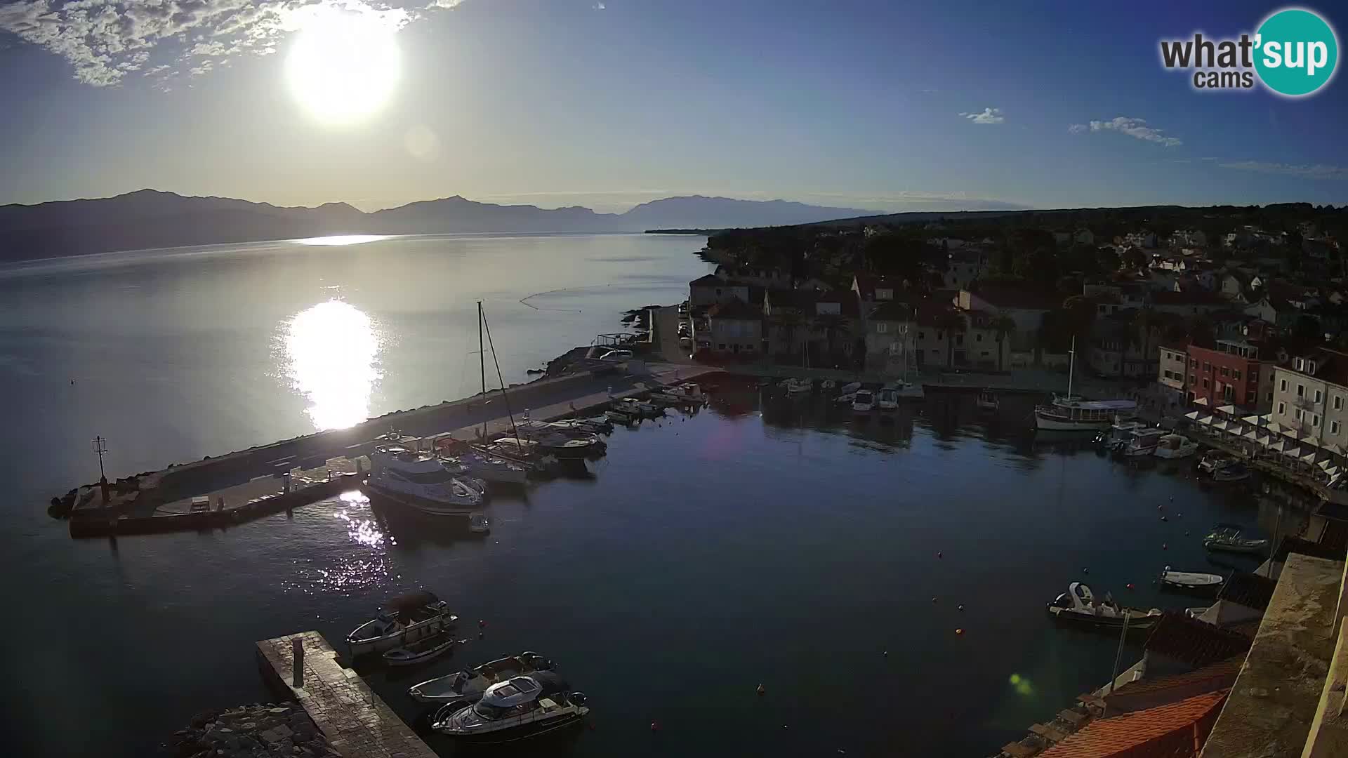 Webcam Sutivan Panorama – Vista en vivo desde la isla de Brač