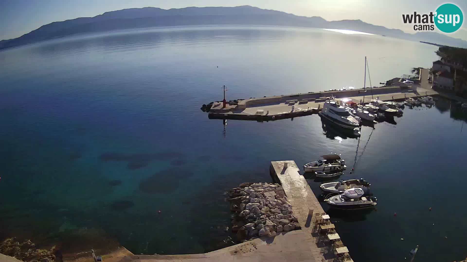 Webcam Sutivan Panorama – Vue en direct depuis l’île de Brač