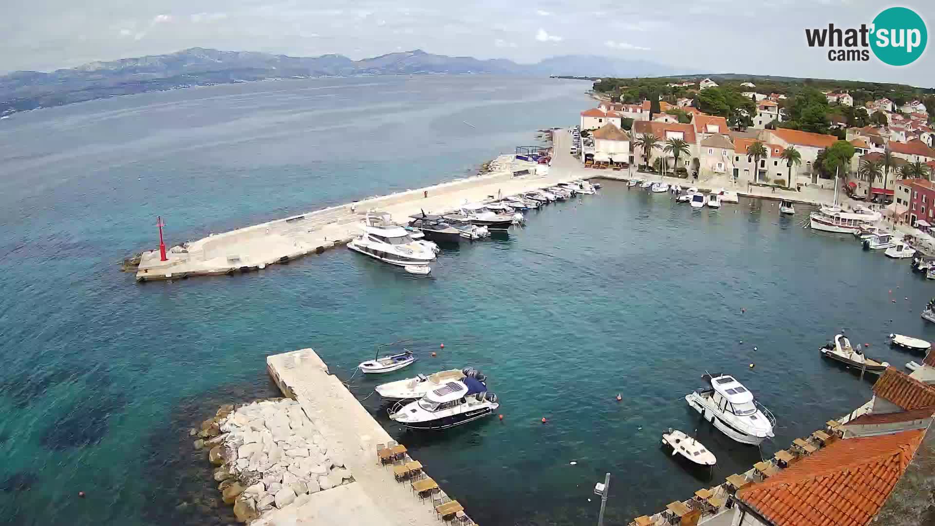 Webcam Sutivan Panorama – Live View from Brač Island