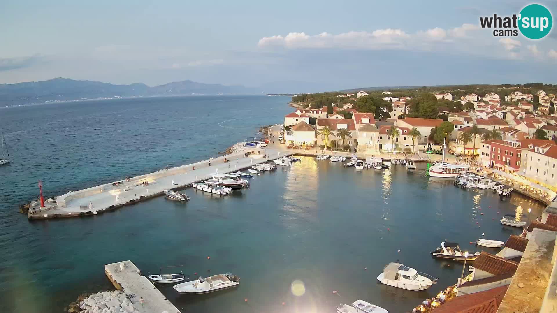 Webcam Sutivan Panorama – Vue en direct depuis l’île de Brač