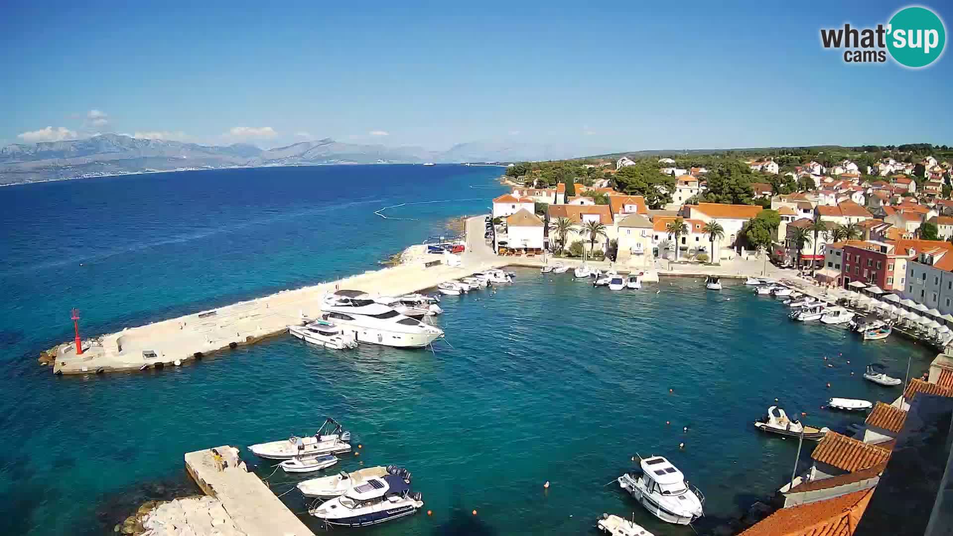 Webcam Sutivan Panorama – Live View from Brač Island